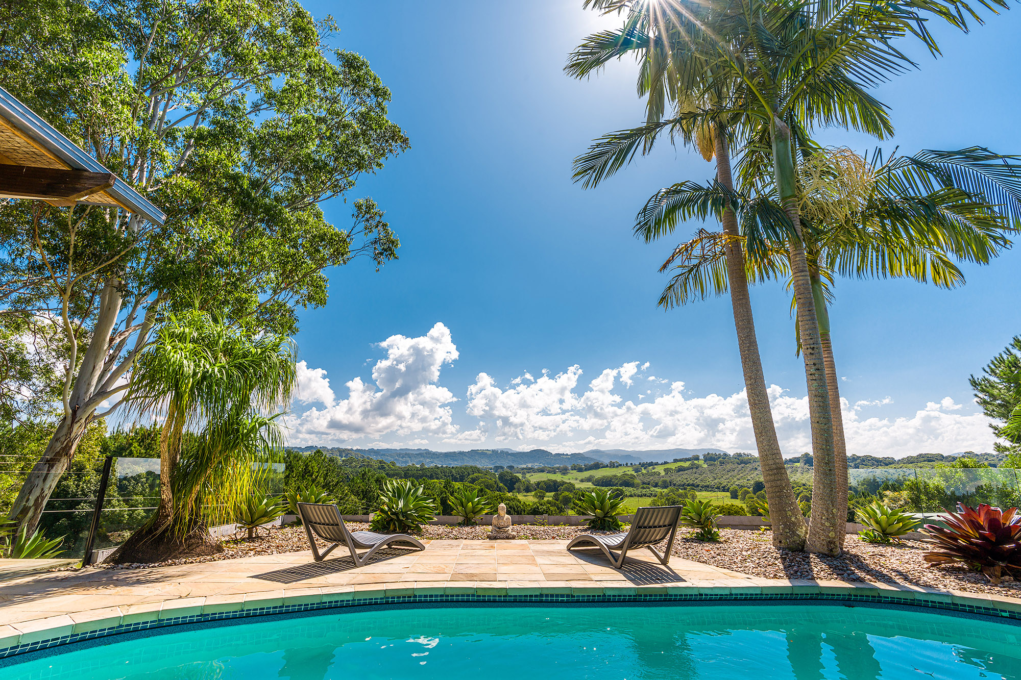 Byron Hinterland home, pool & amazing sunset views in BYRON SHIRE COUNCIL, Northern Rivers