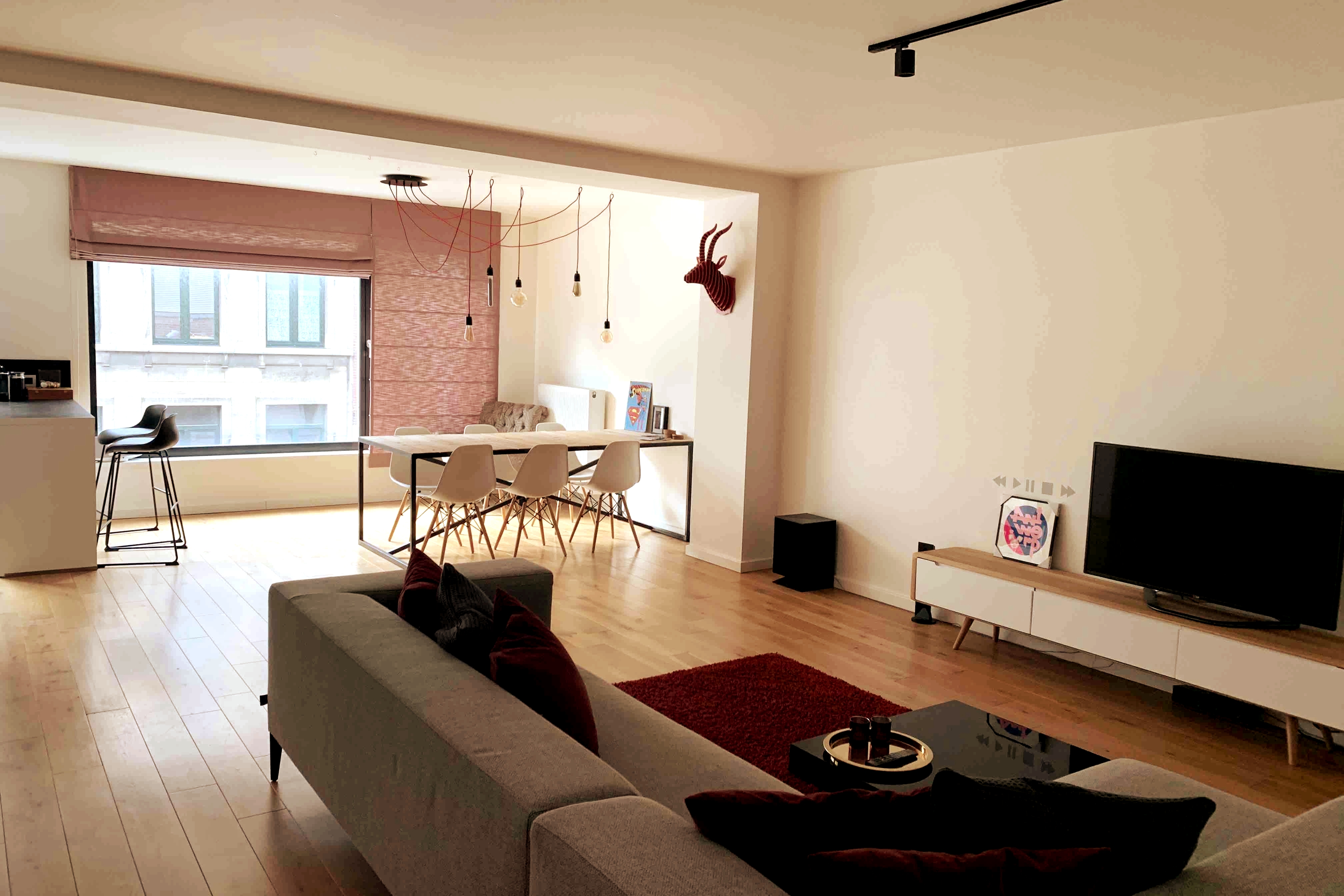 Bright & spacious apartment near Central Station in Zurenborg, Antwerp