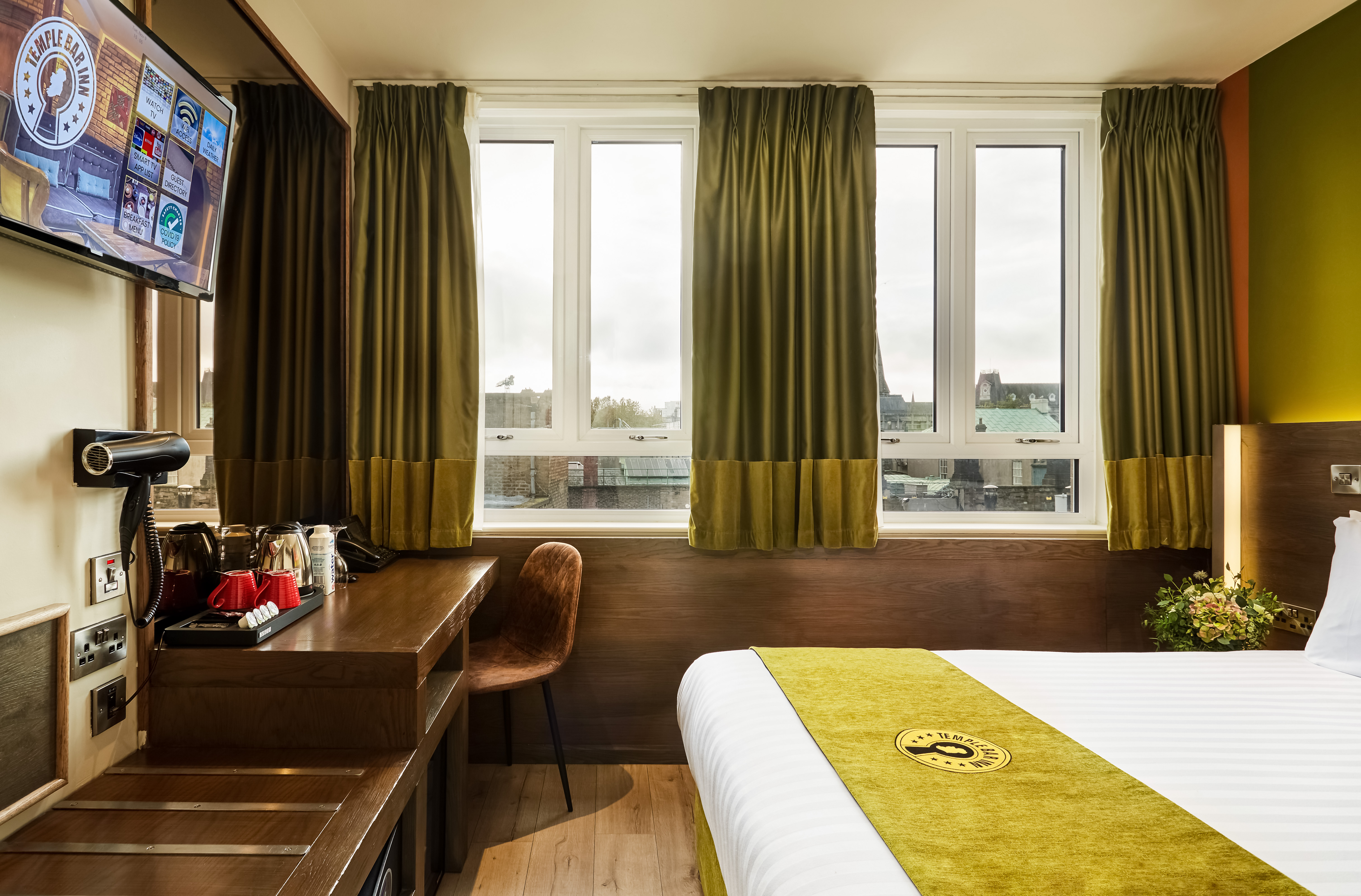 Comfy Double Room at Temple Bar Inn