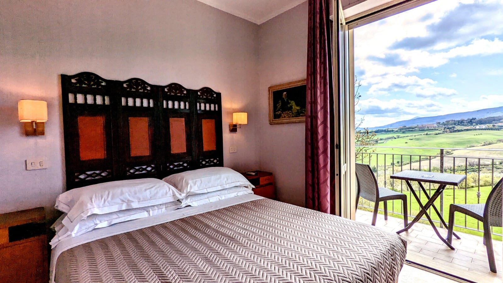 Panoramic 2 bedrooms flat with access SPA