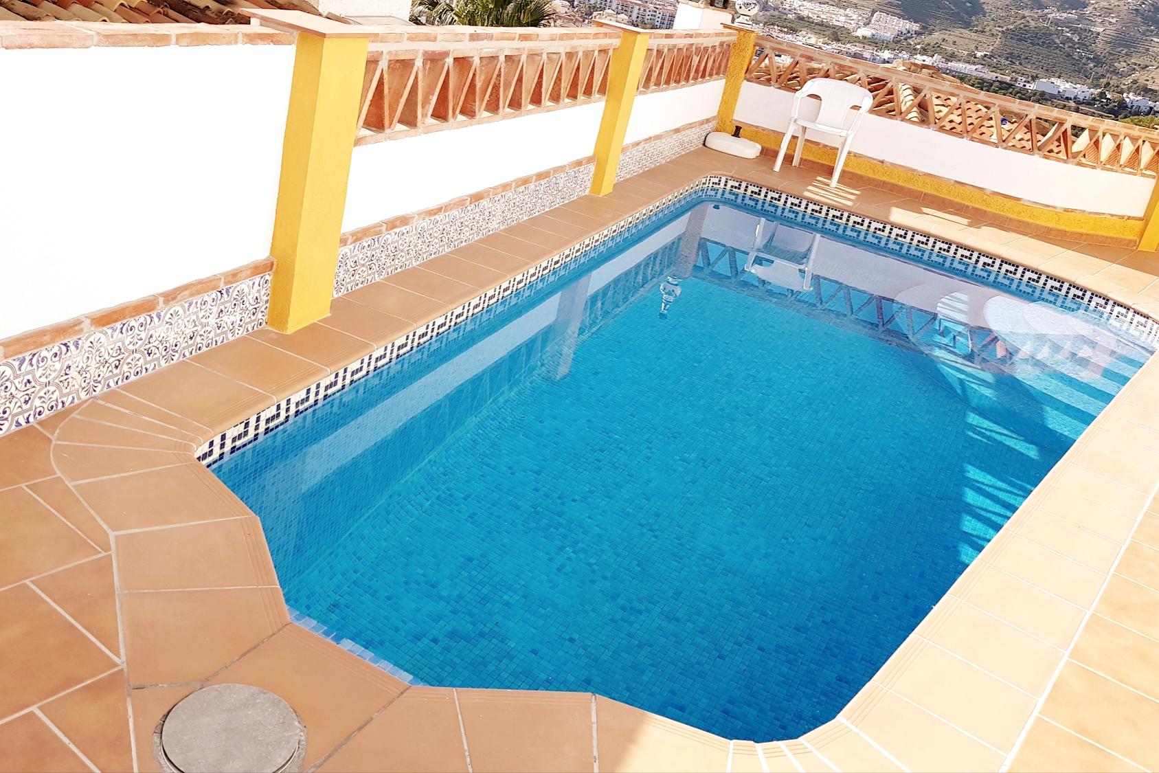 Villa Sol, sea view, A/C, WiFi, priv. Pool, Garage