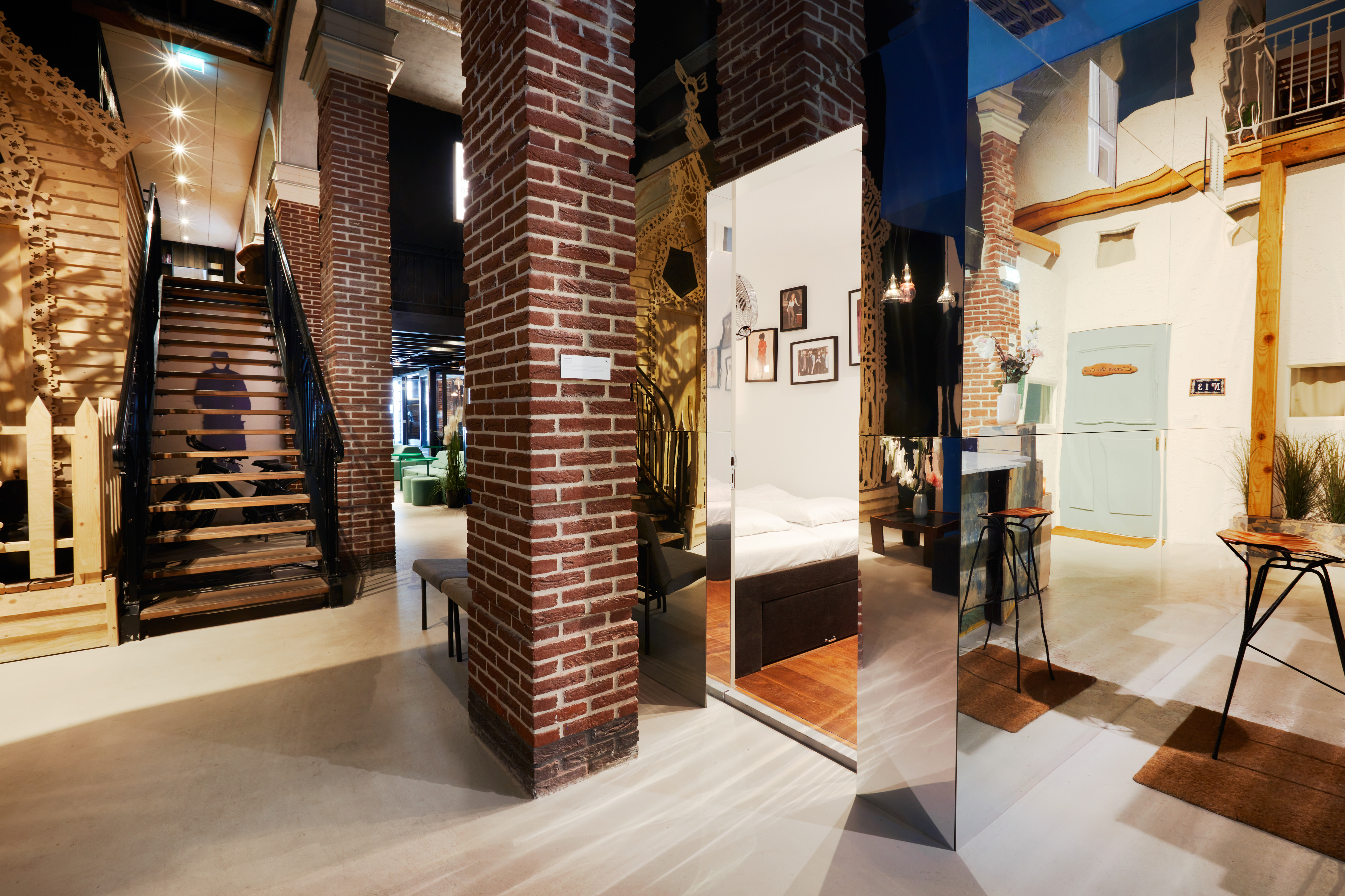 Hotel Not Hotel Ams: Invisible Room Downstairs — Amsterdam stay