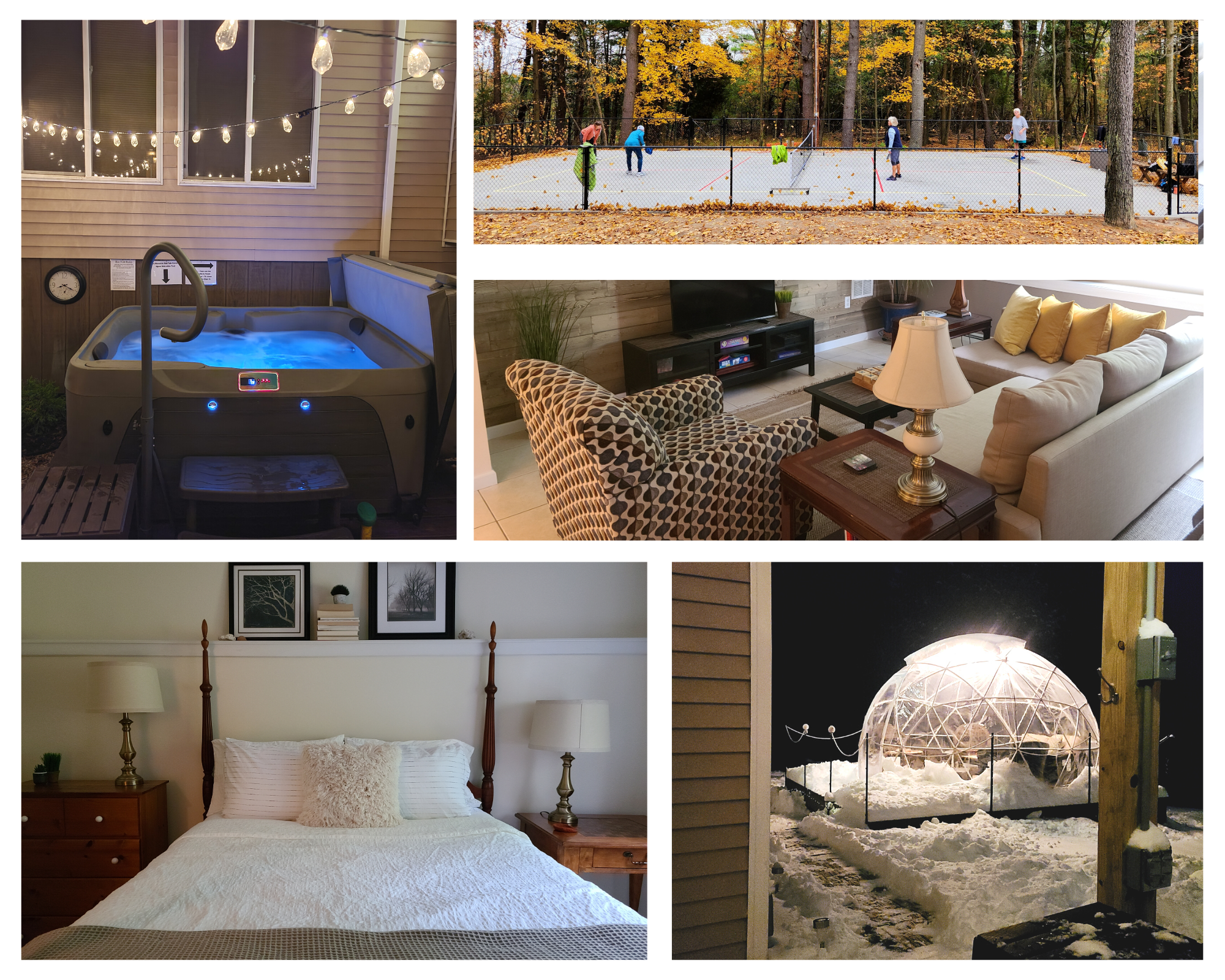Beth's Place Potsdam - River - Pickleball- Hot Tub
