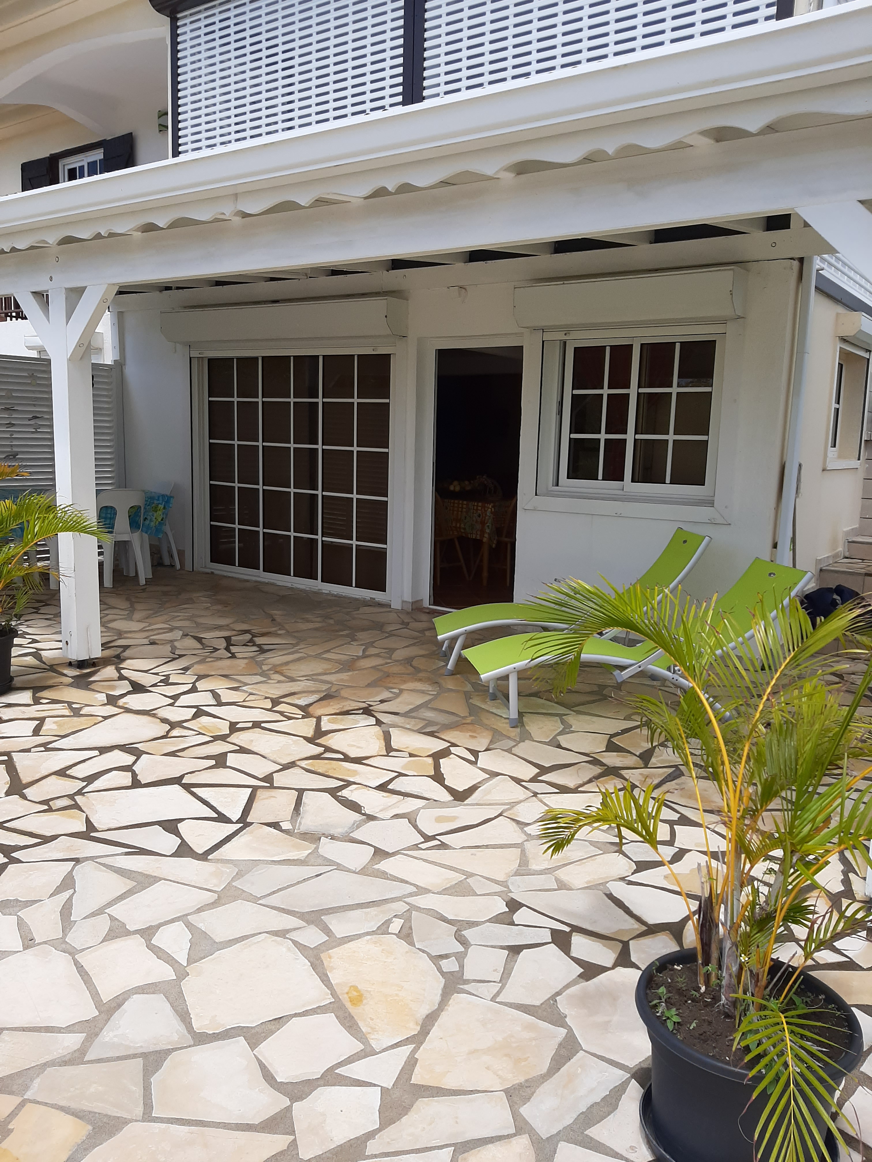 Bottom of villa