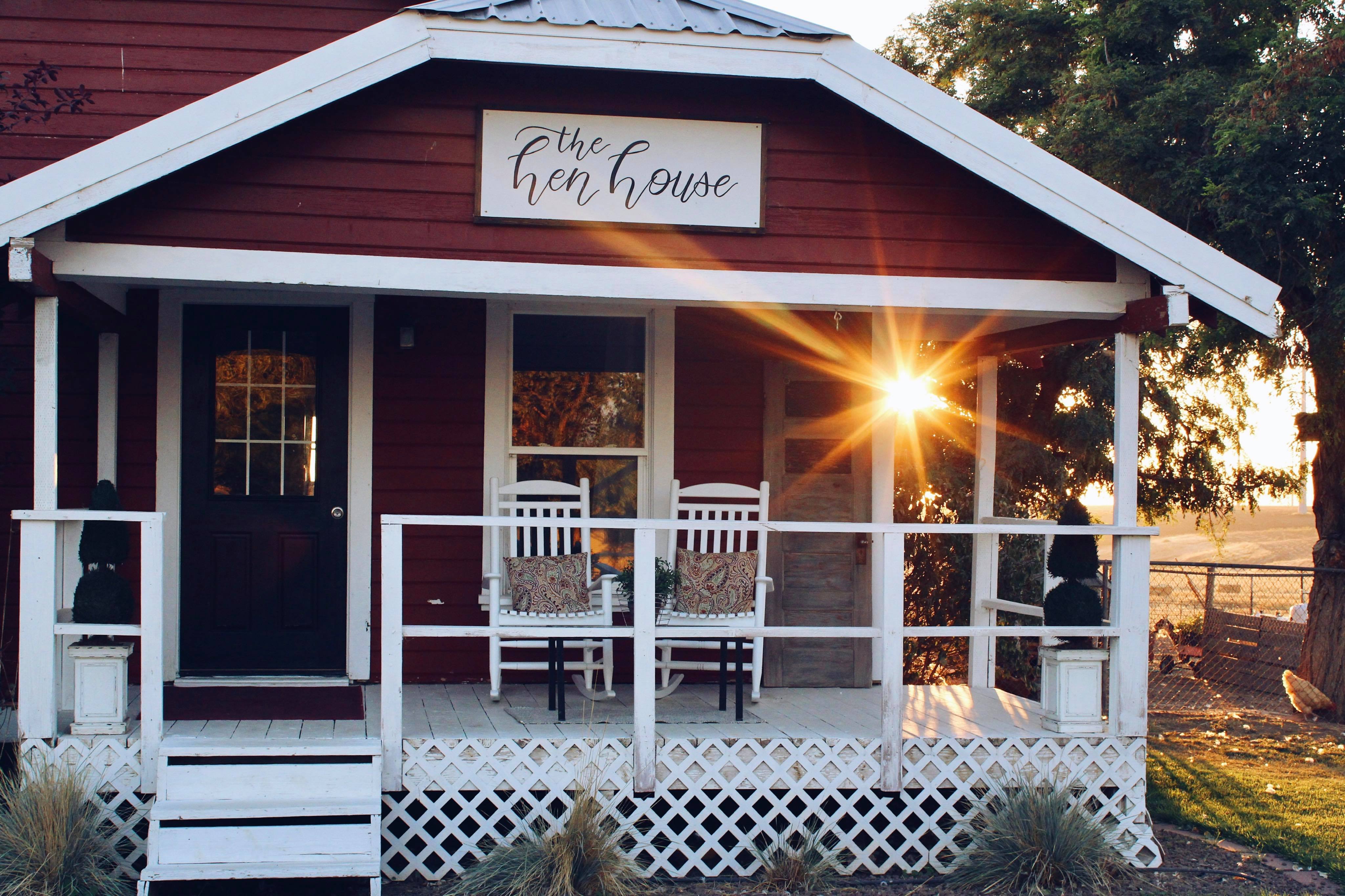 The Hen House A real farm cottage experience! Farm stays for Rent in Ione, Oregon, United States