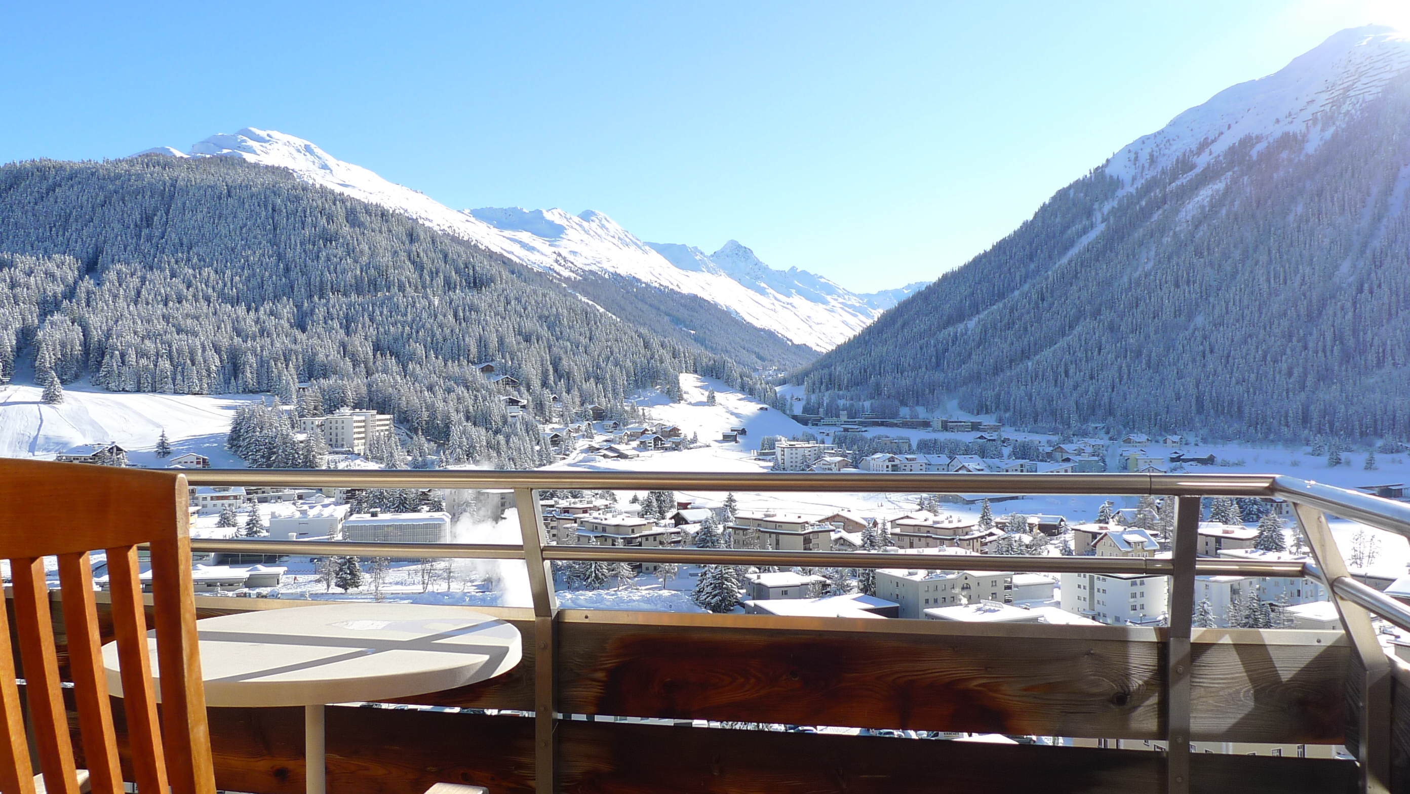 Spectacular View & Central Location in Davos, 50m2