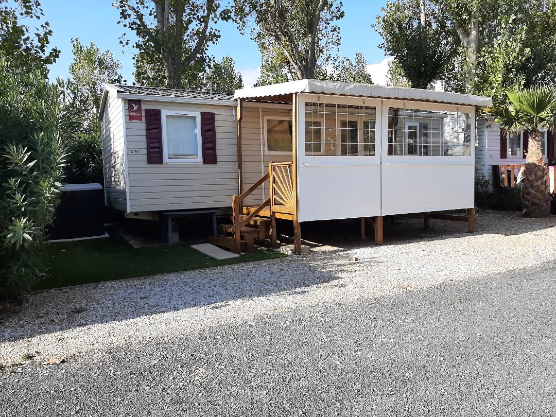 Loue Mobil Home air-conditioned  4/6 person camping 4*