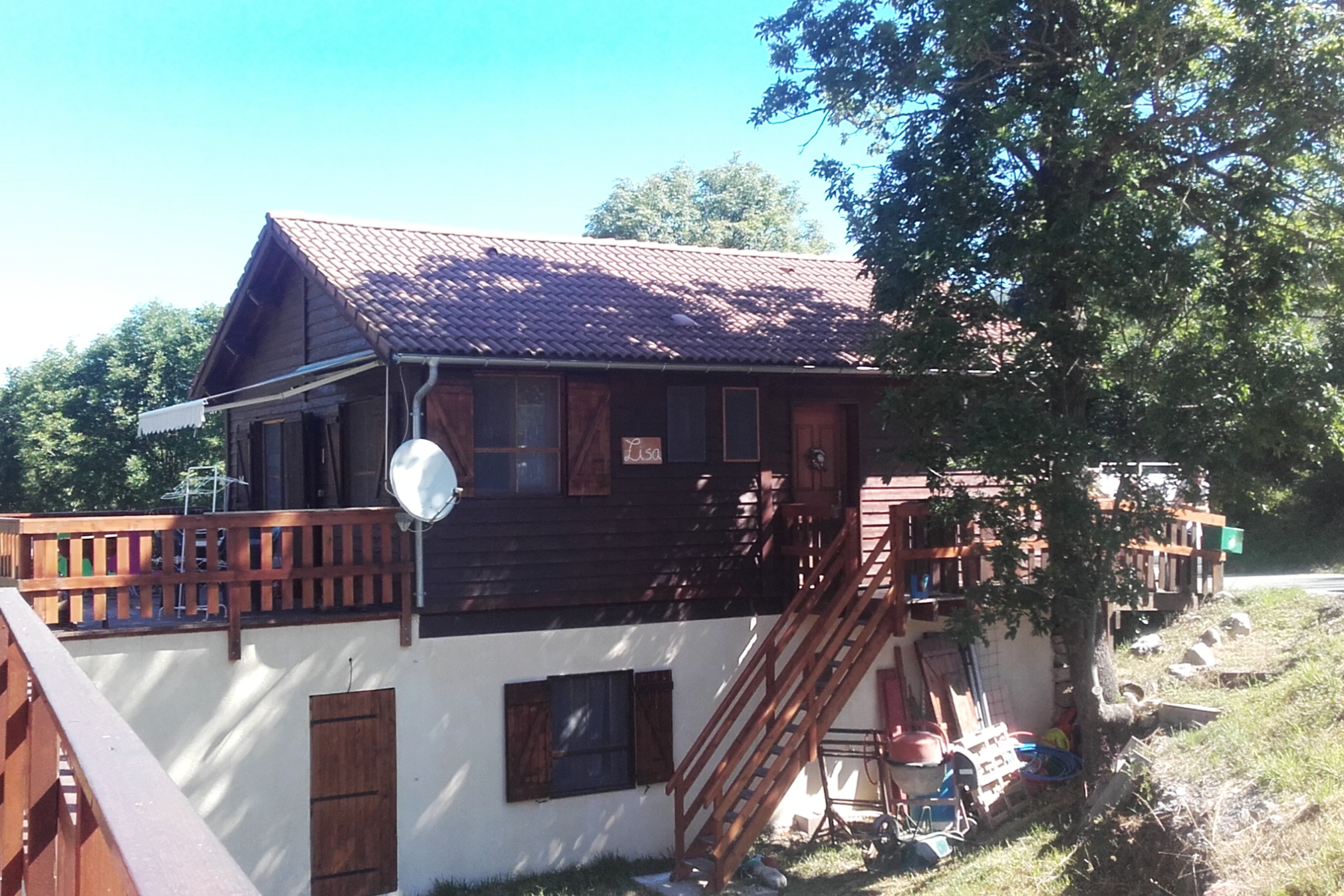 LARGE CHALET 10 PEOPLE - TRACK 5MN BY CAR