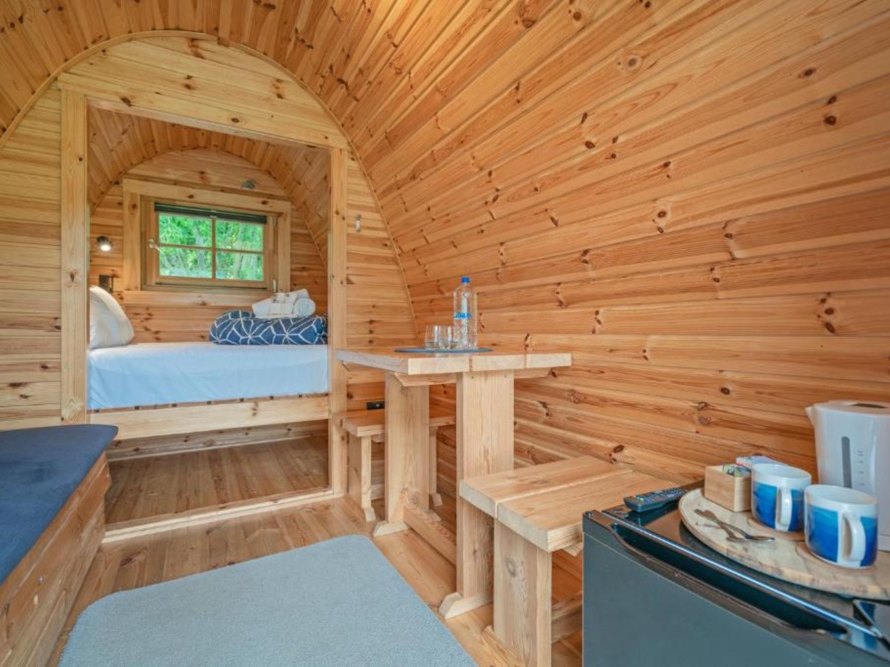 Parkside Glamping Pod - close to our private beach