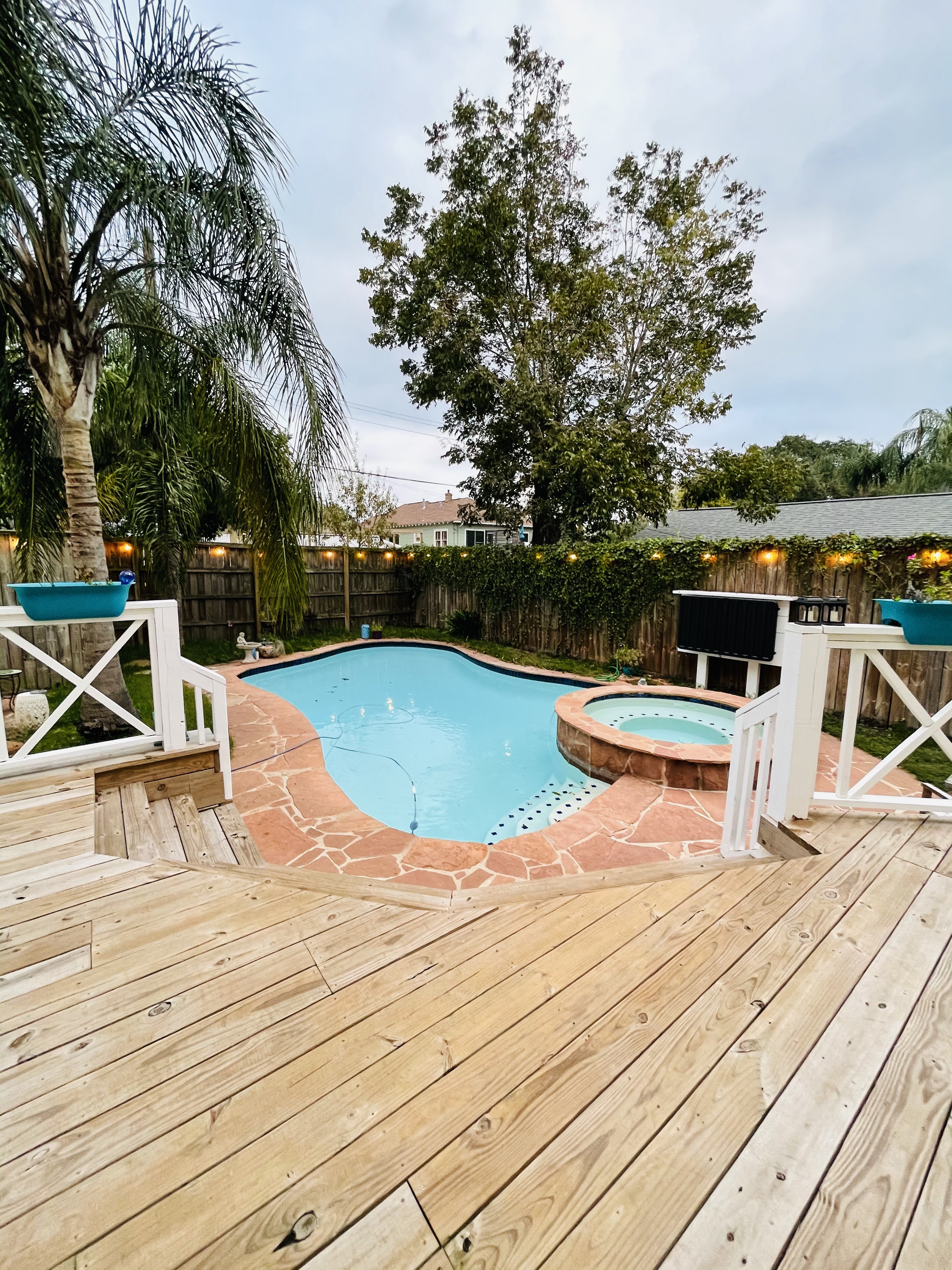 pool patio and more campbell on The Galveston Wellness Retreat Private Pool Spa Houses For Rent In Galveston Texas United States