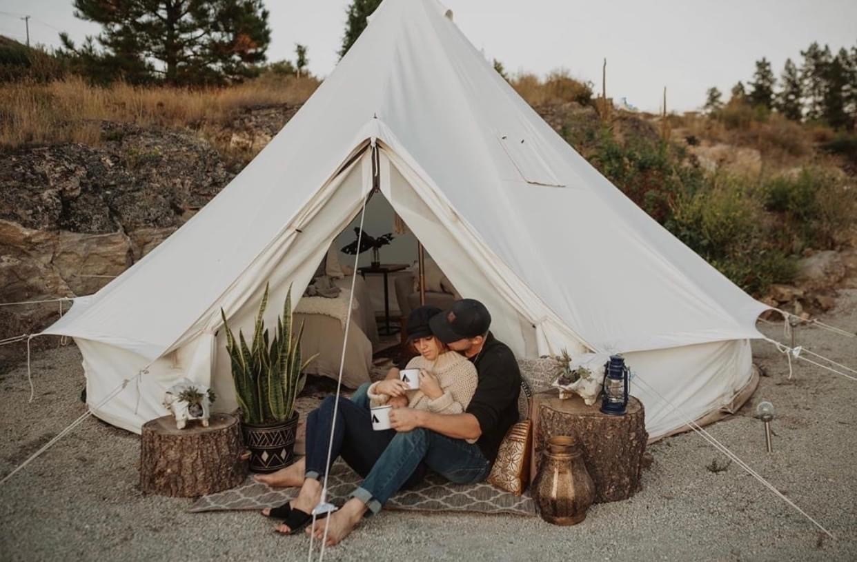 Luxury Glamping Retreat (3) Tents for Rent in Kelowna, British