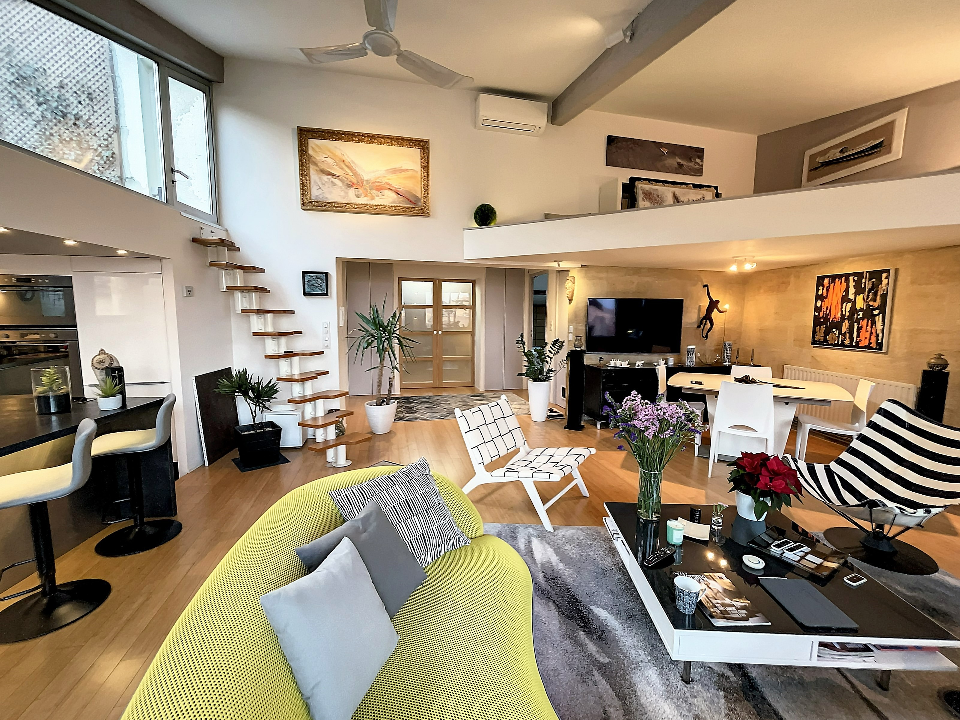 Grand appartement design avec terrasse en rooftop in Bordeaux Sud, Bordeaux
