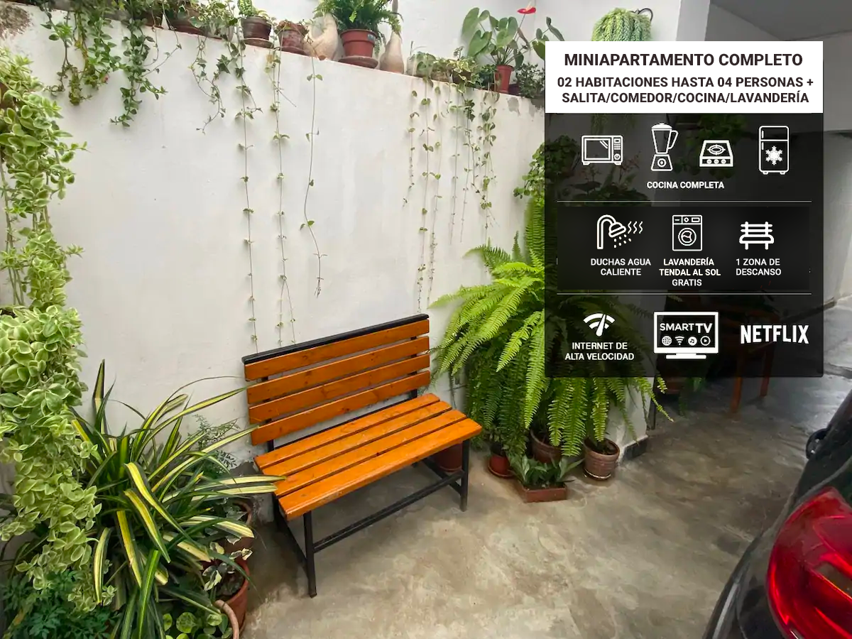 FullApartment: 2 rooms+kitchen/dining/free laundry