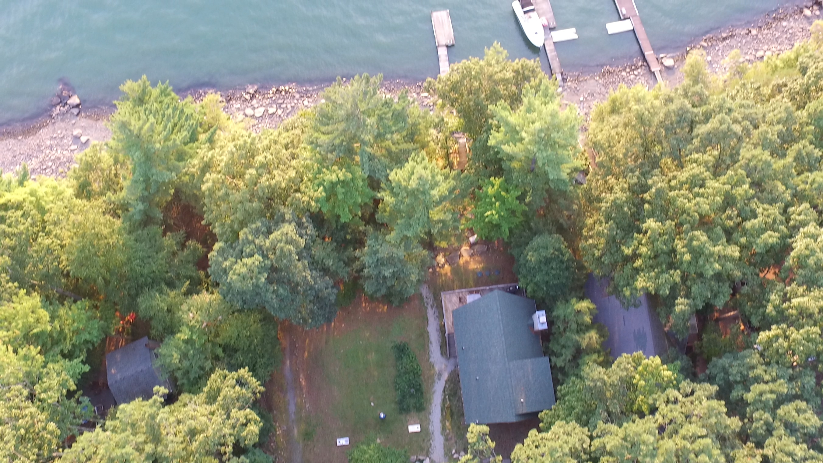 Sunset View Lakefront Chalet with seasonal dock/AC Houses for Rent in