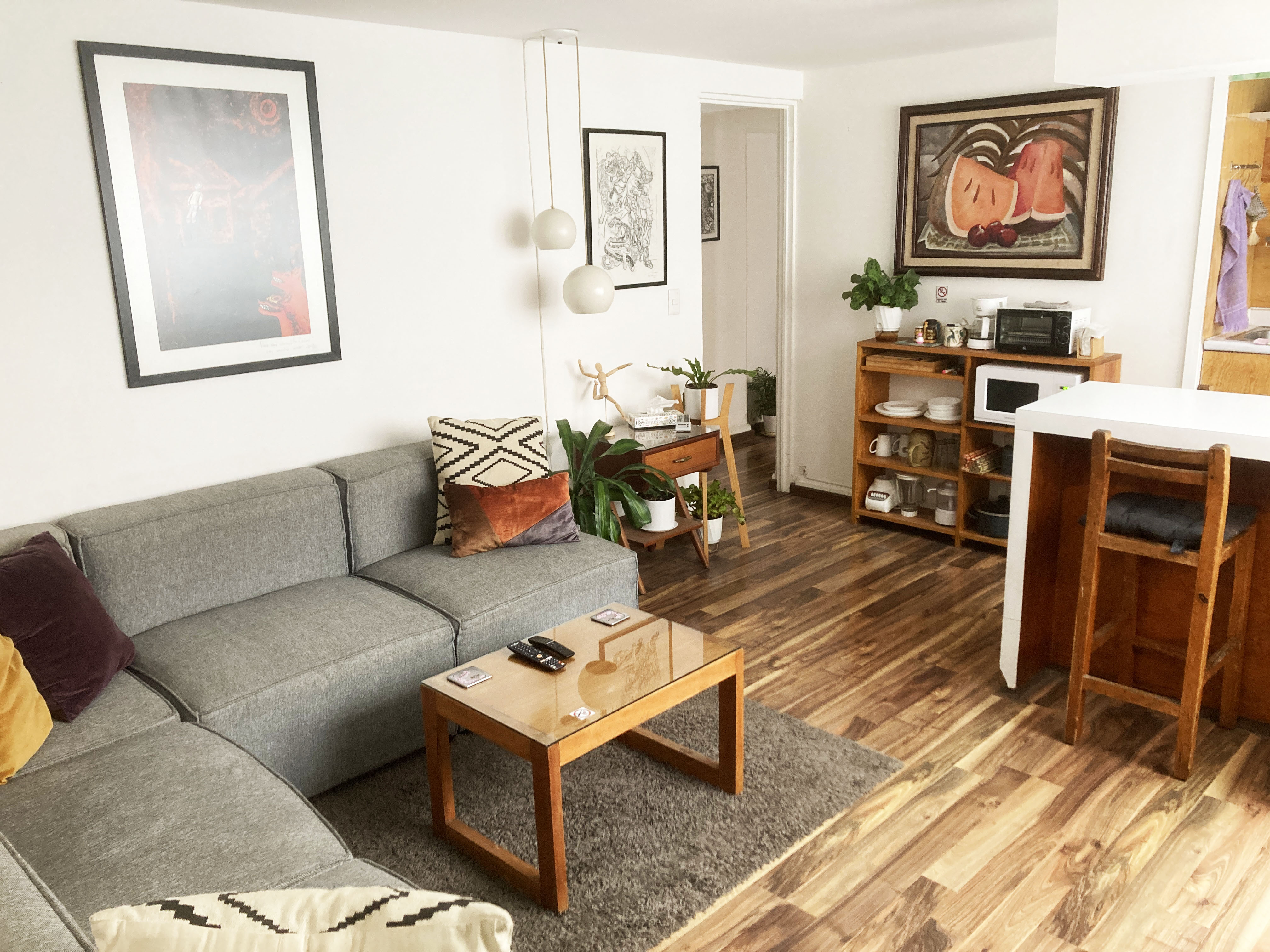 Comodísimo apartamento con sala-comedor y recámara