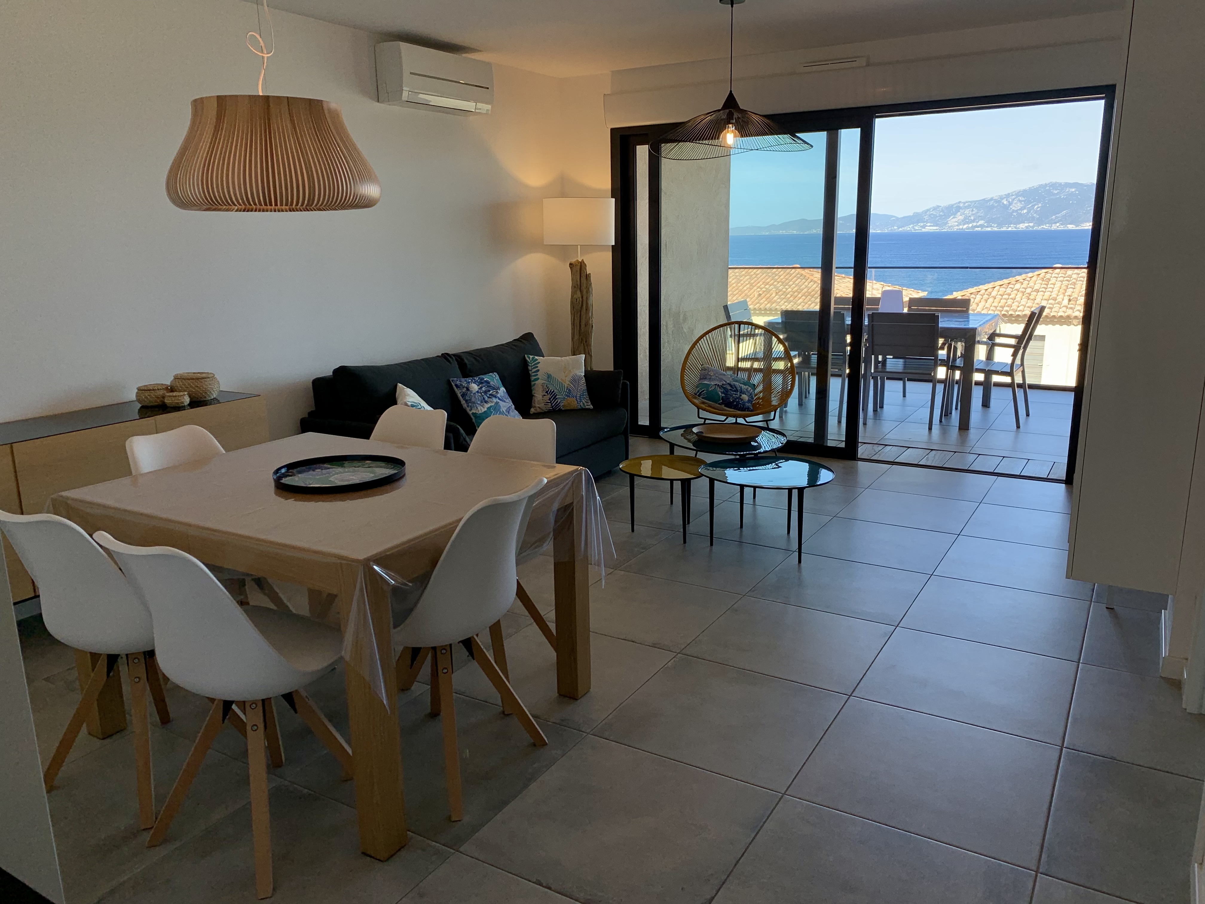 Pietrosella, T3 panoramic sea view, 100 m beaches