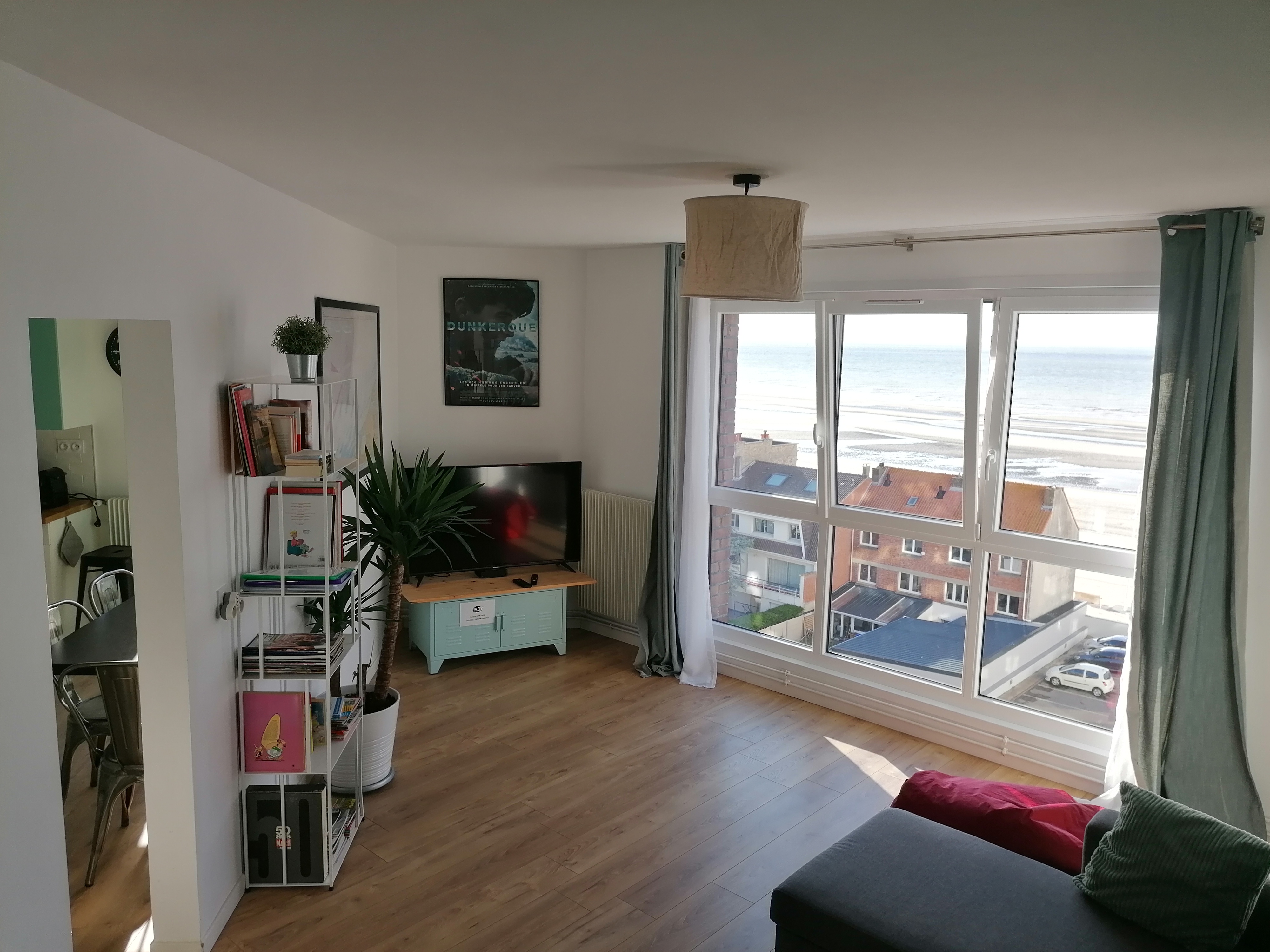 Beautiful apartment with a great sea view
