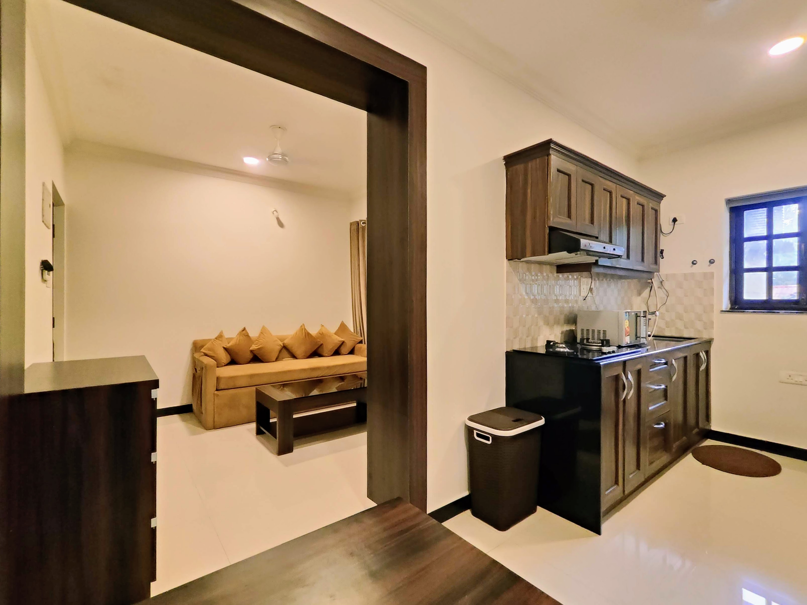1BHK W/ Balcony Forest View @Woodside, Baga River