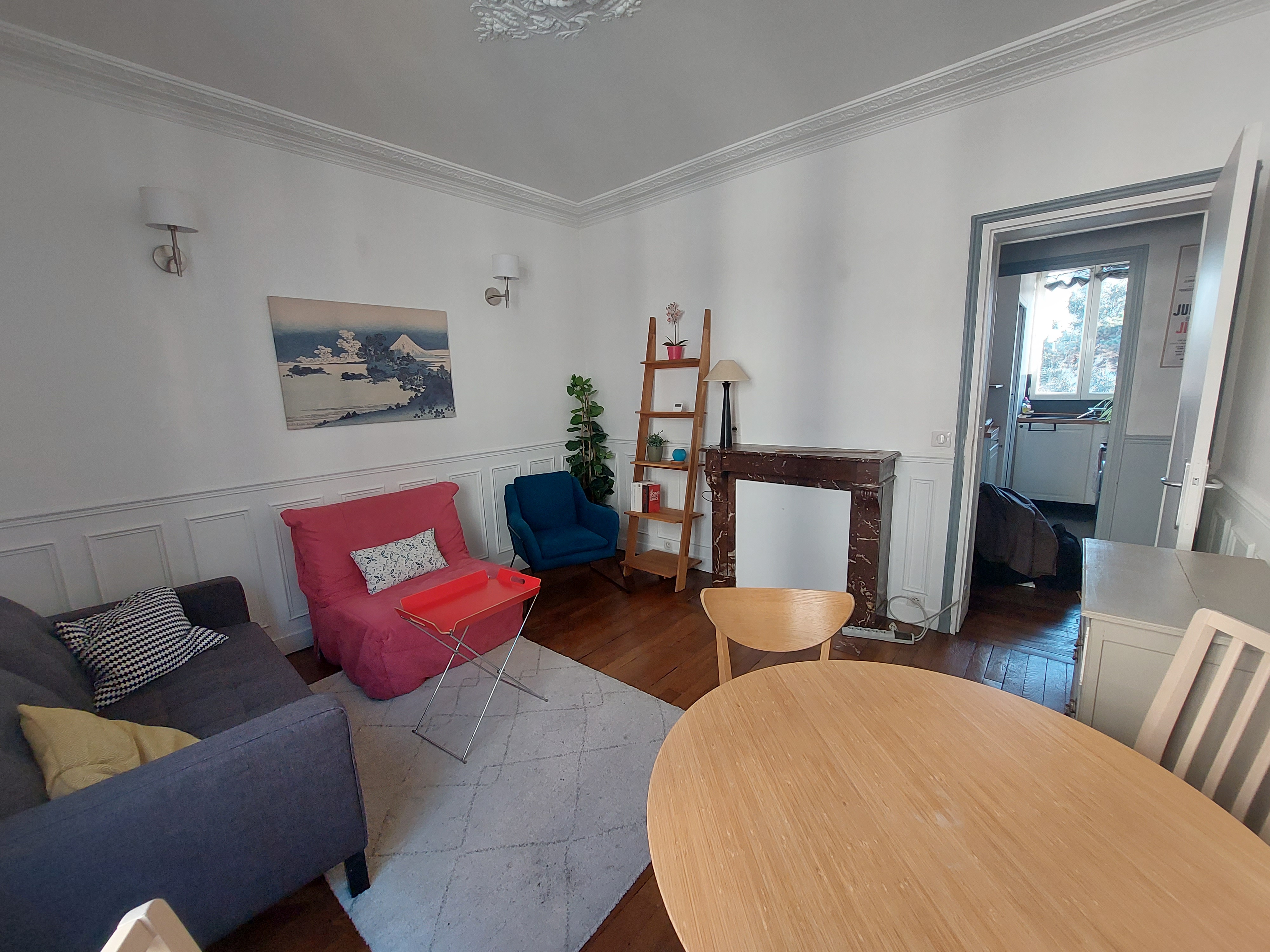 Warm and bucolic apartment for 3 people