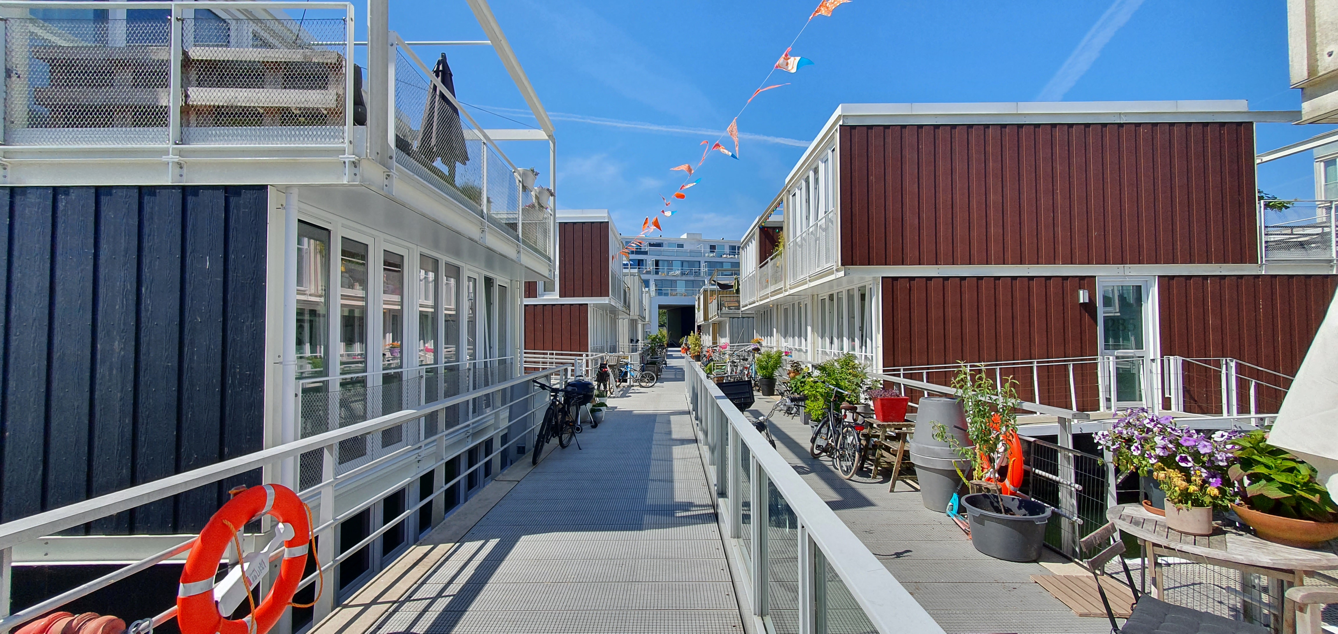 Waterwoning voor de water liefhebbers — Amsterdam stay