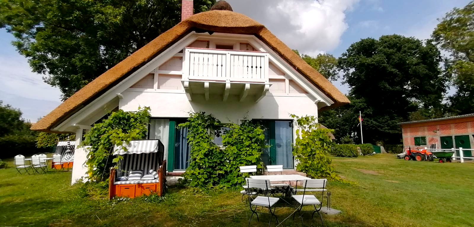 Three-sided farm Gramtitz - App. 'Koppelblick'