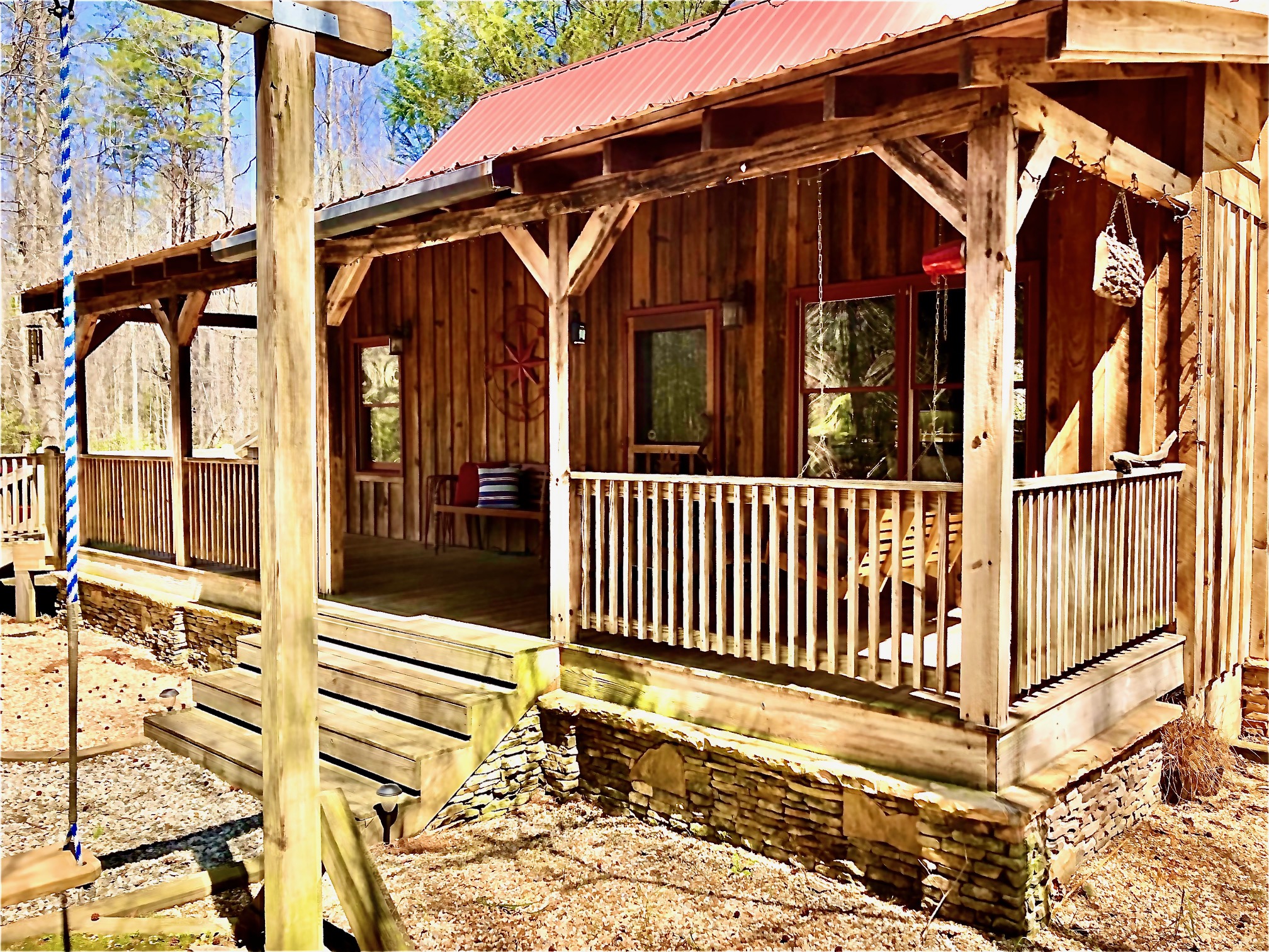 Tate Creek Cabin Hot Tub/Decks/Firepits Private! Cabins for Rent in Dahlonega,