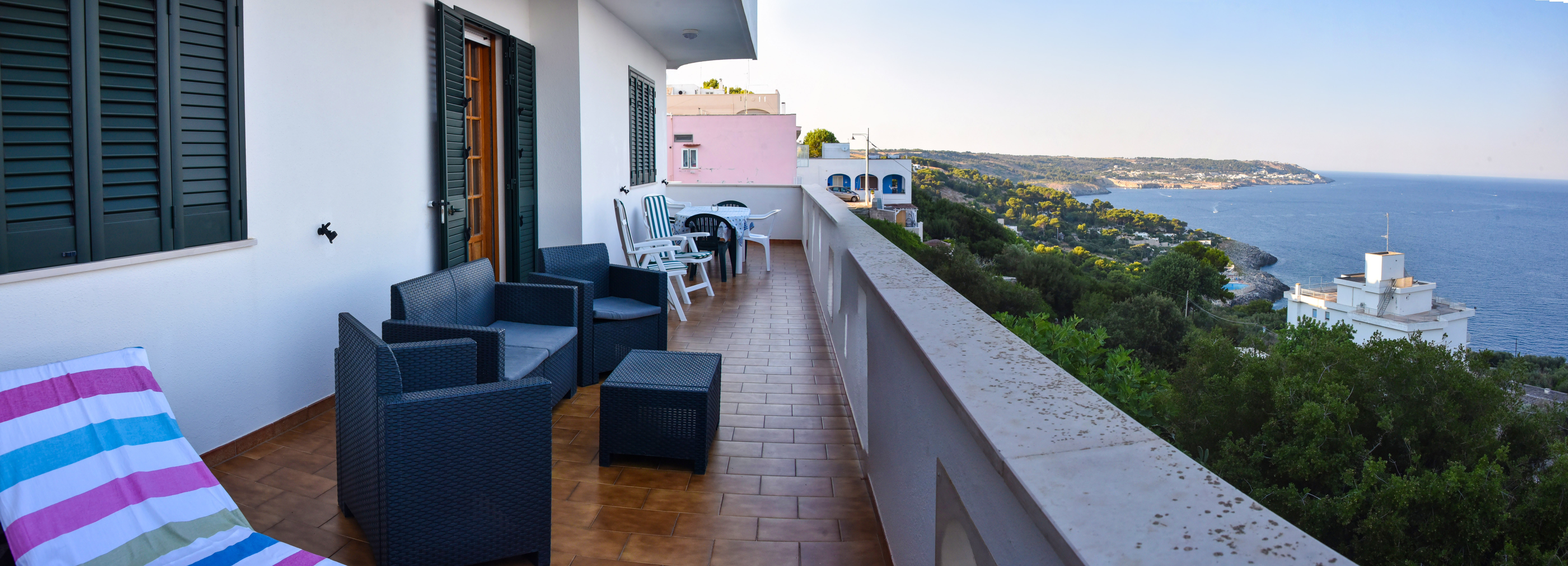 La Terrazza: apartment with sea view Castro