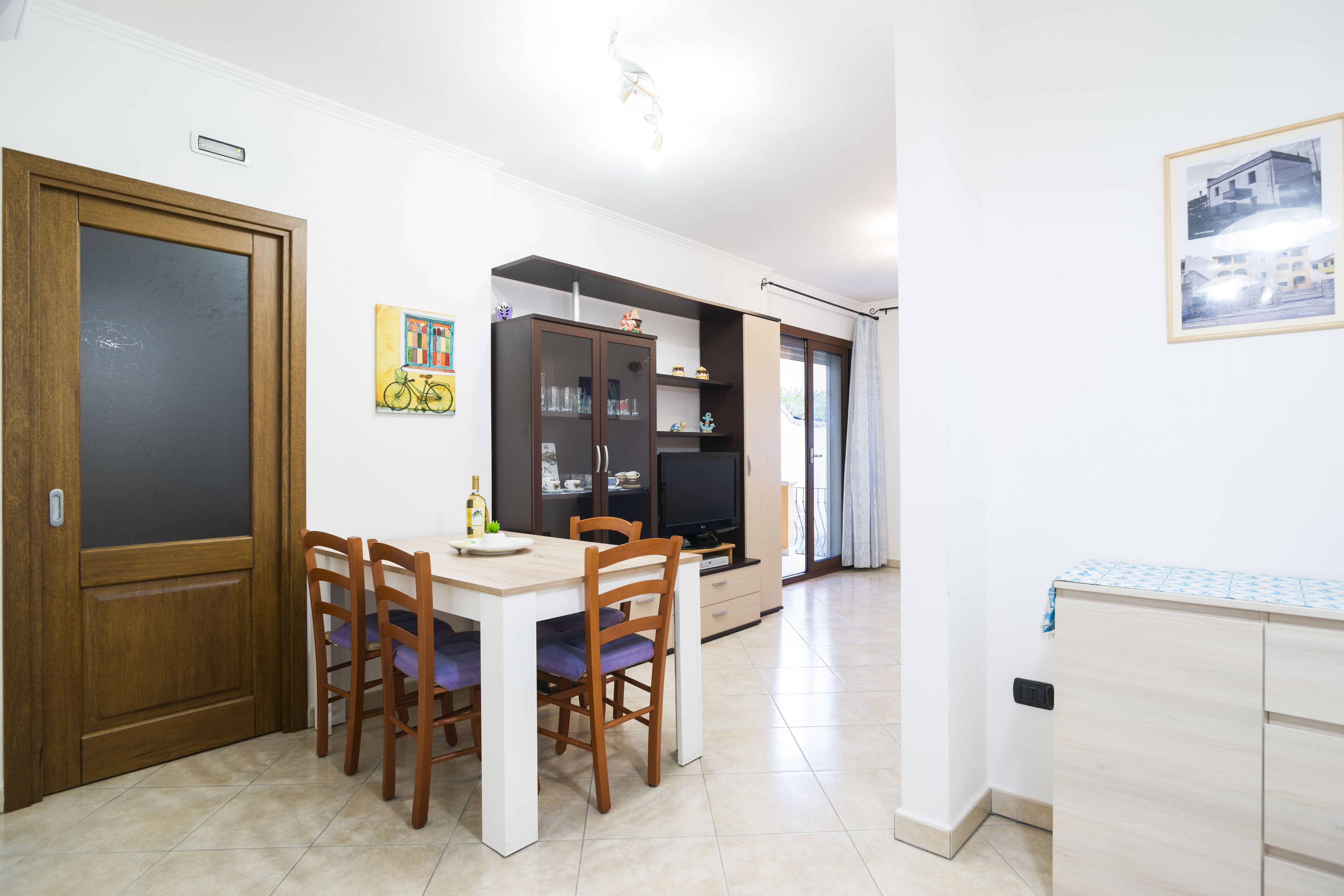 Tartaruga: central flat with wide terrace