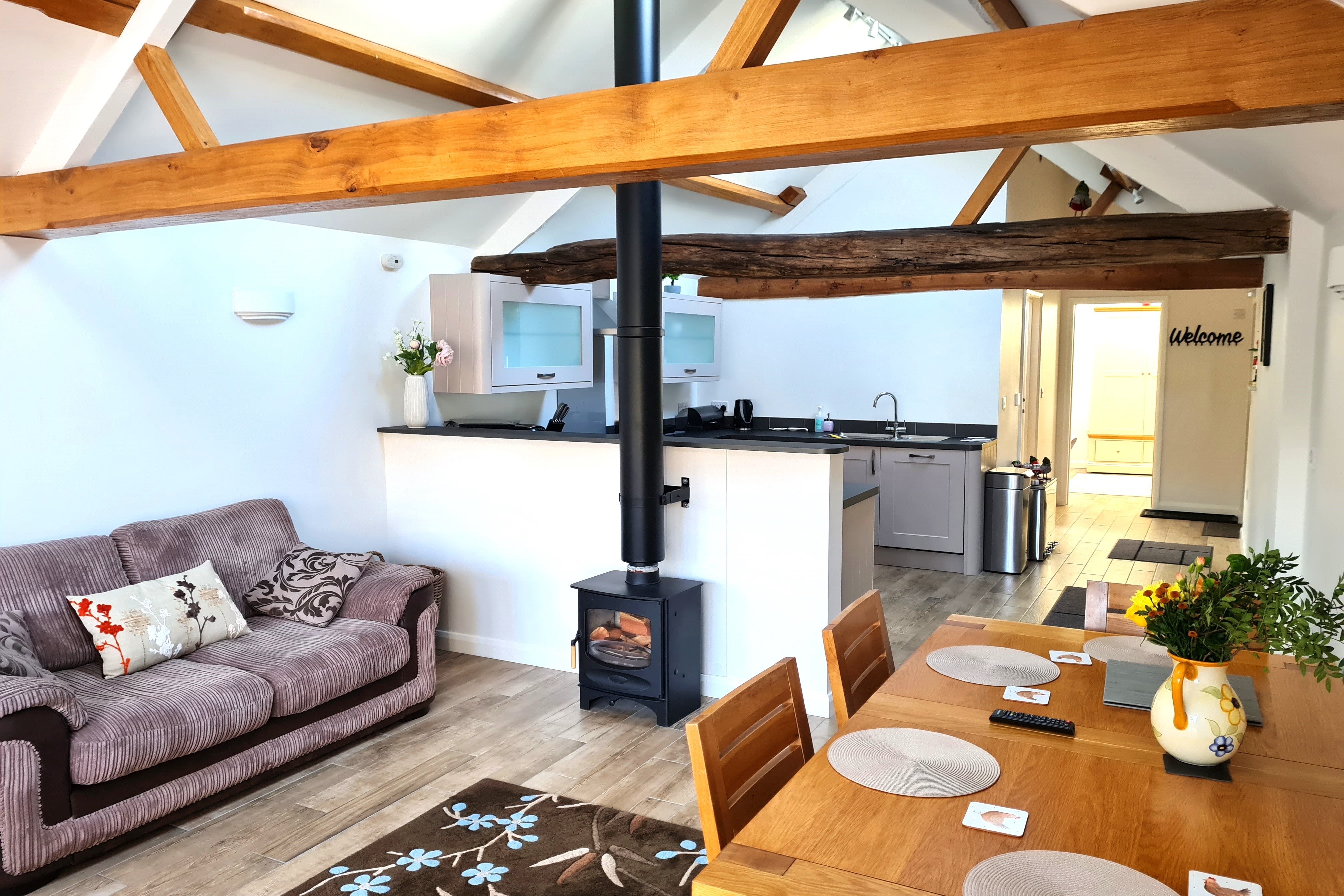 Lovely cottage in Brecon converted from a stable.