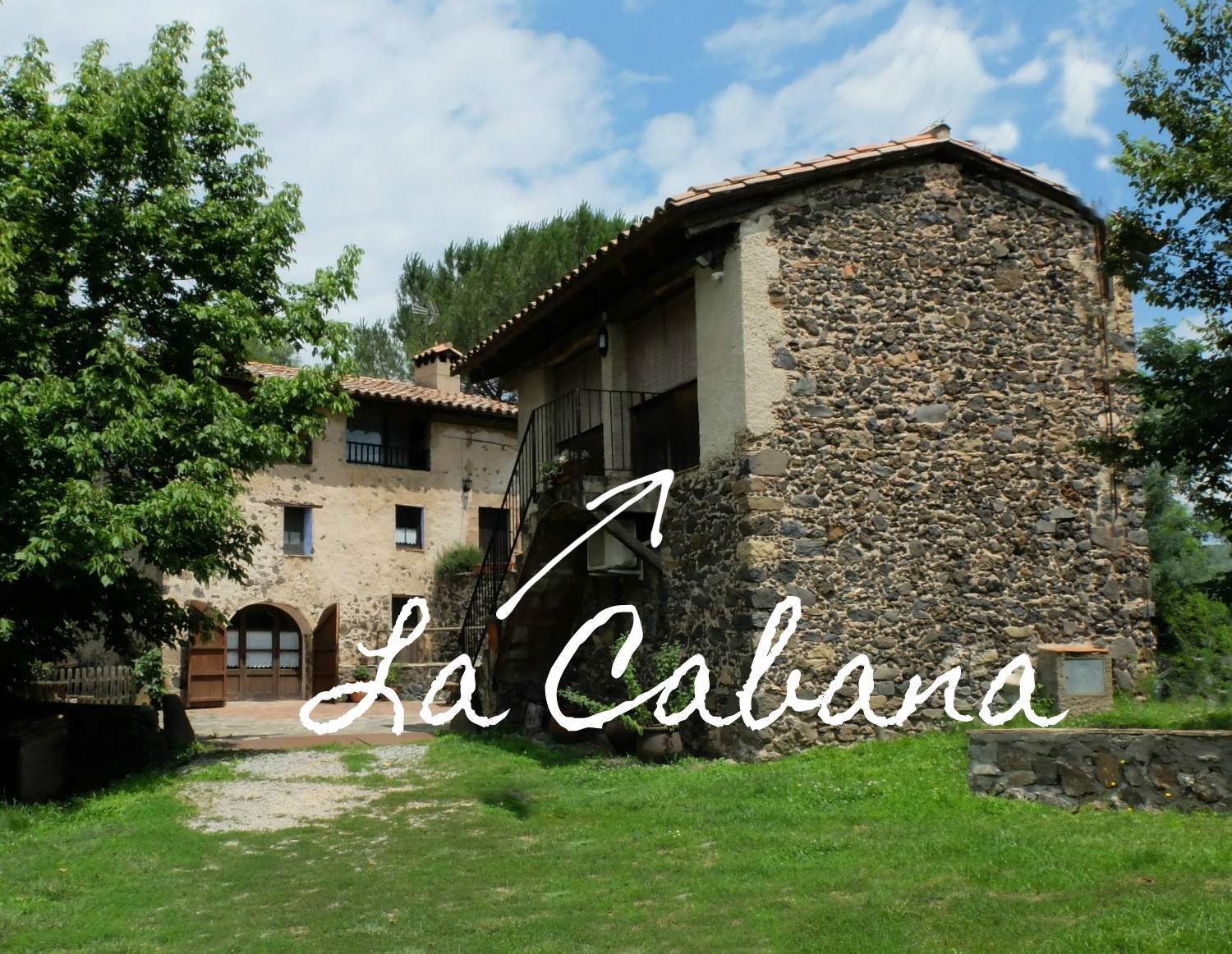 Cottage among volcanoes -Garrotxa Natural Park in Sant Joan les Fonts, Girona