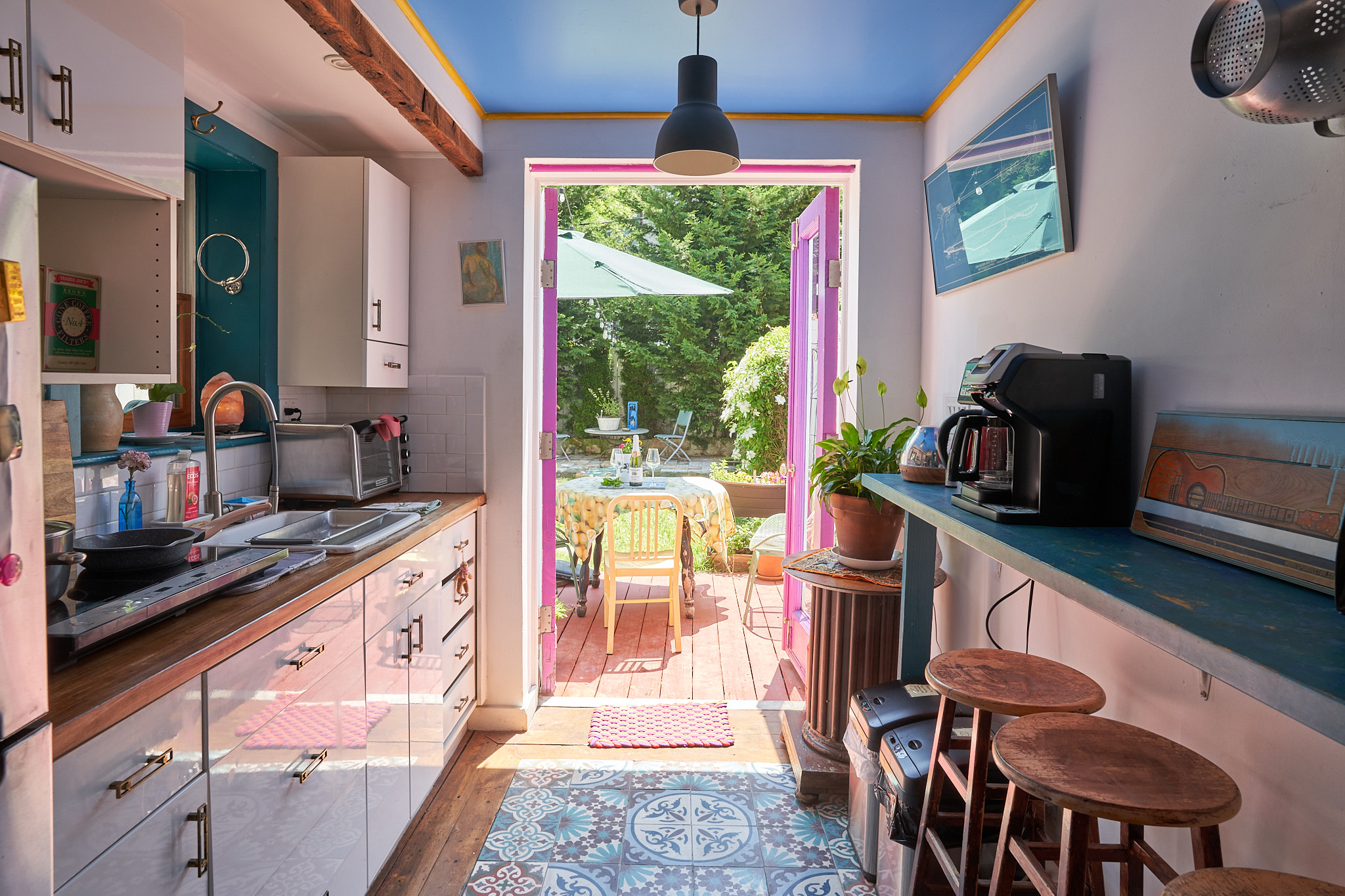Artist Garden Suite, two bedrooms two bathrooms