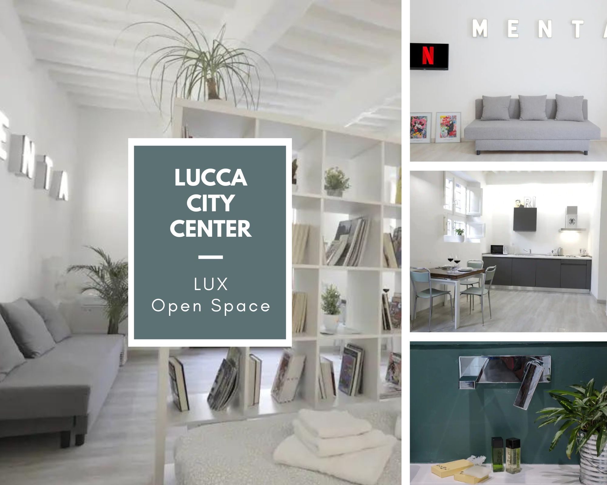 [LUCCA CITY CENTER *****]+NETFLIX LUX OPEN SPACE