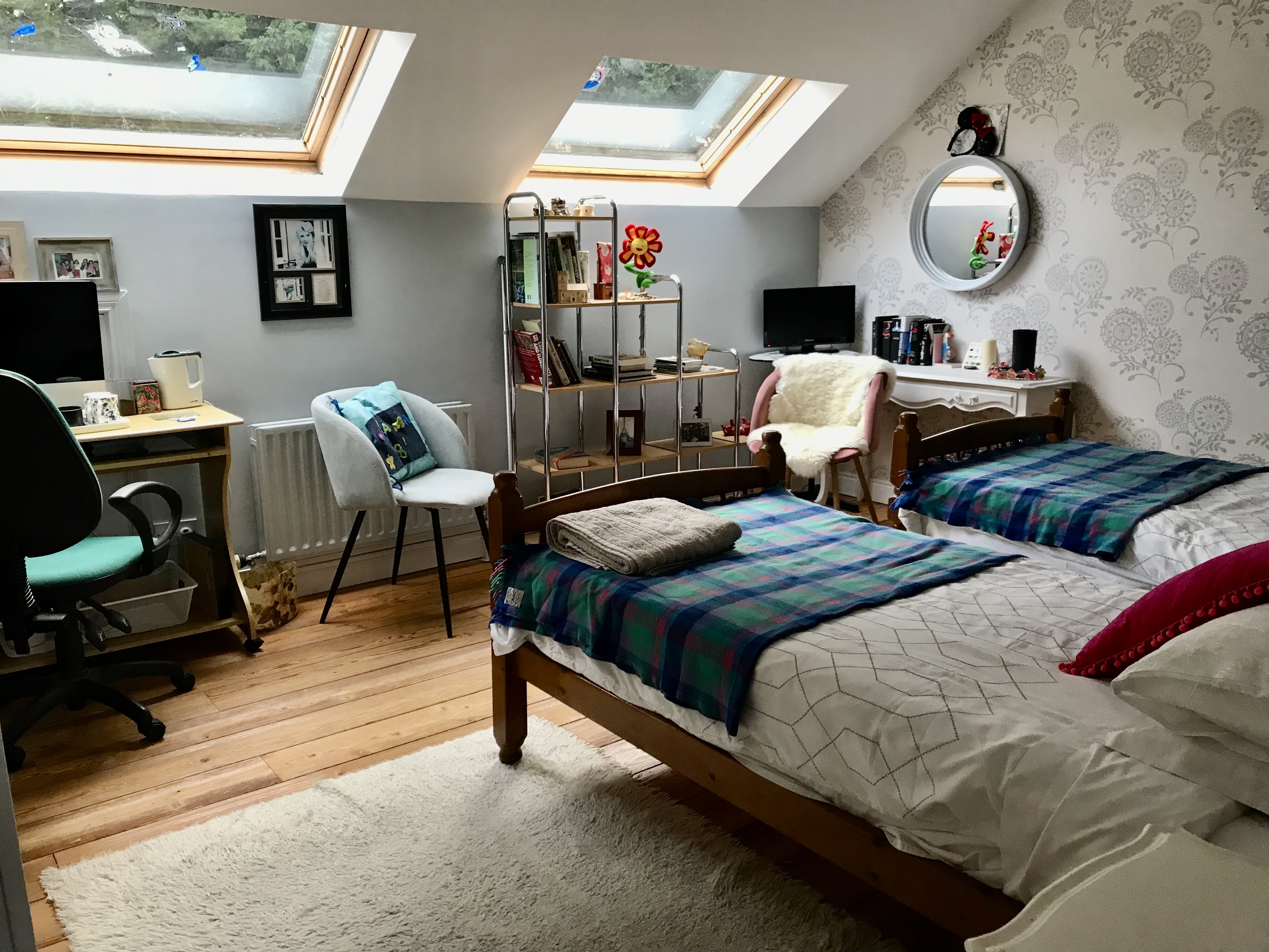 Twin Room in Dalkey priced per person