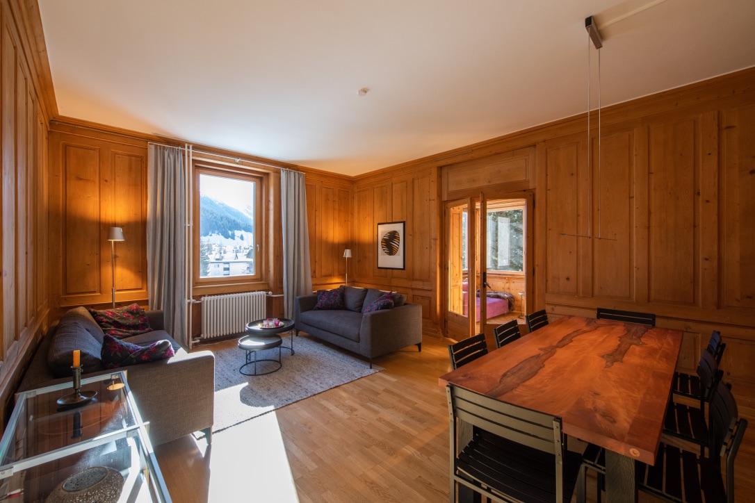 Spacious & stylish 5.5 room apartment in Davos