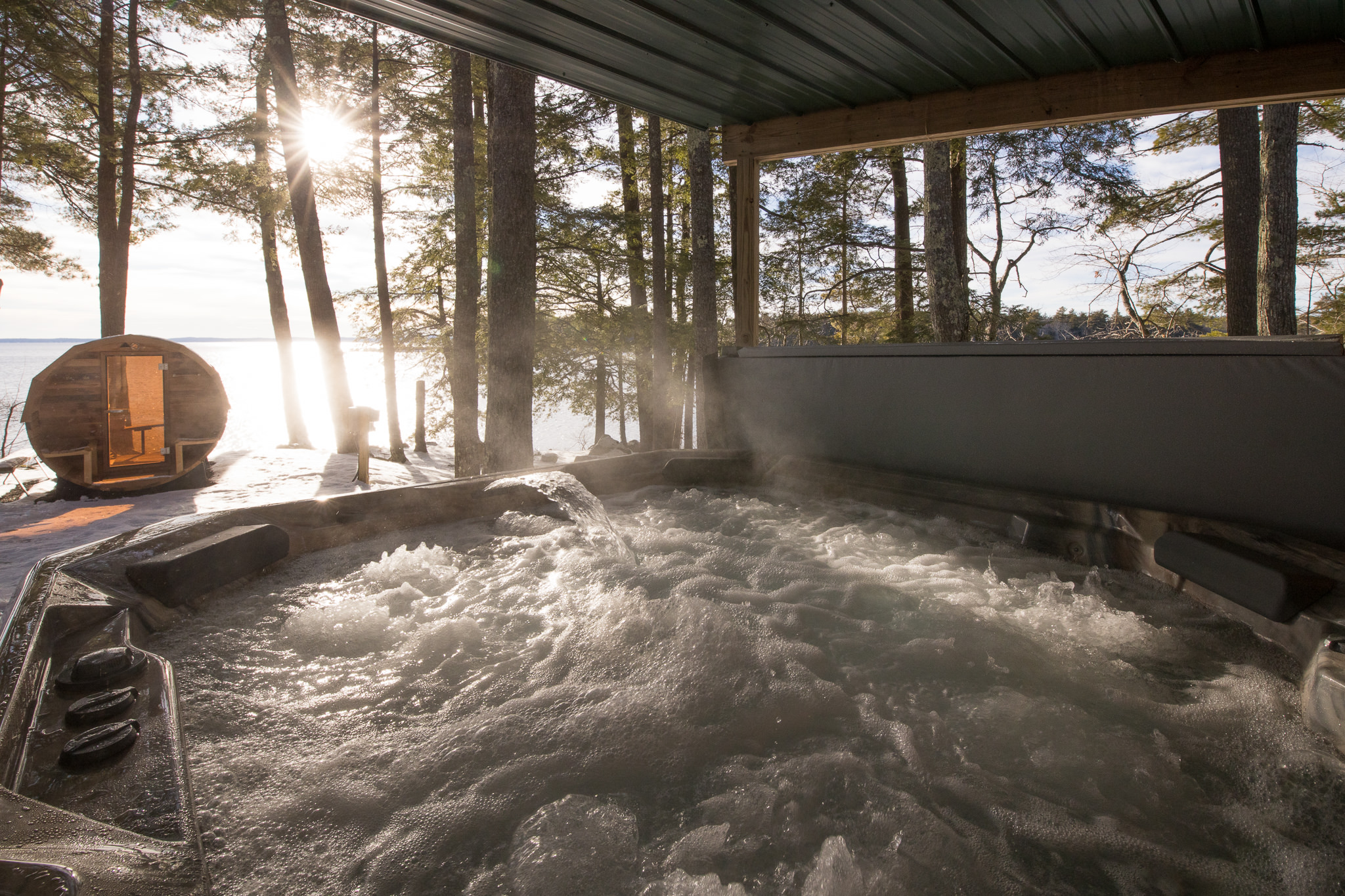 Point Sebago Resort Island Lodge Houses for Rent in Casco, Maine