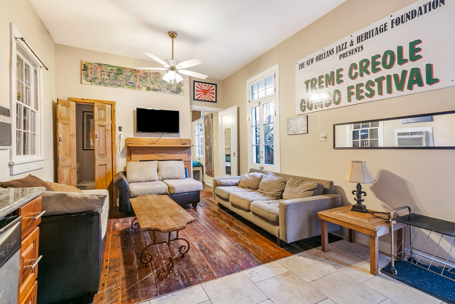 Condo #1 STEPS to French Quarter - GREAT COURTYARD in Treme - Lafitte, New Orleans