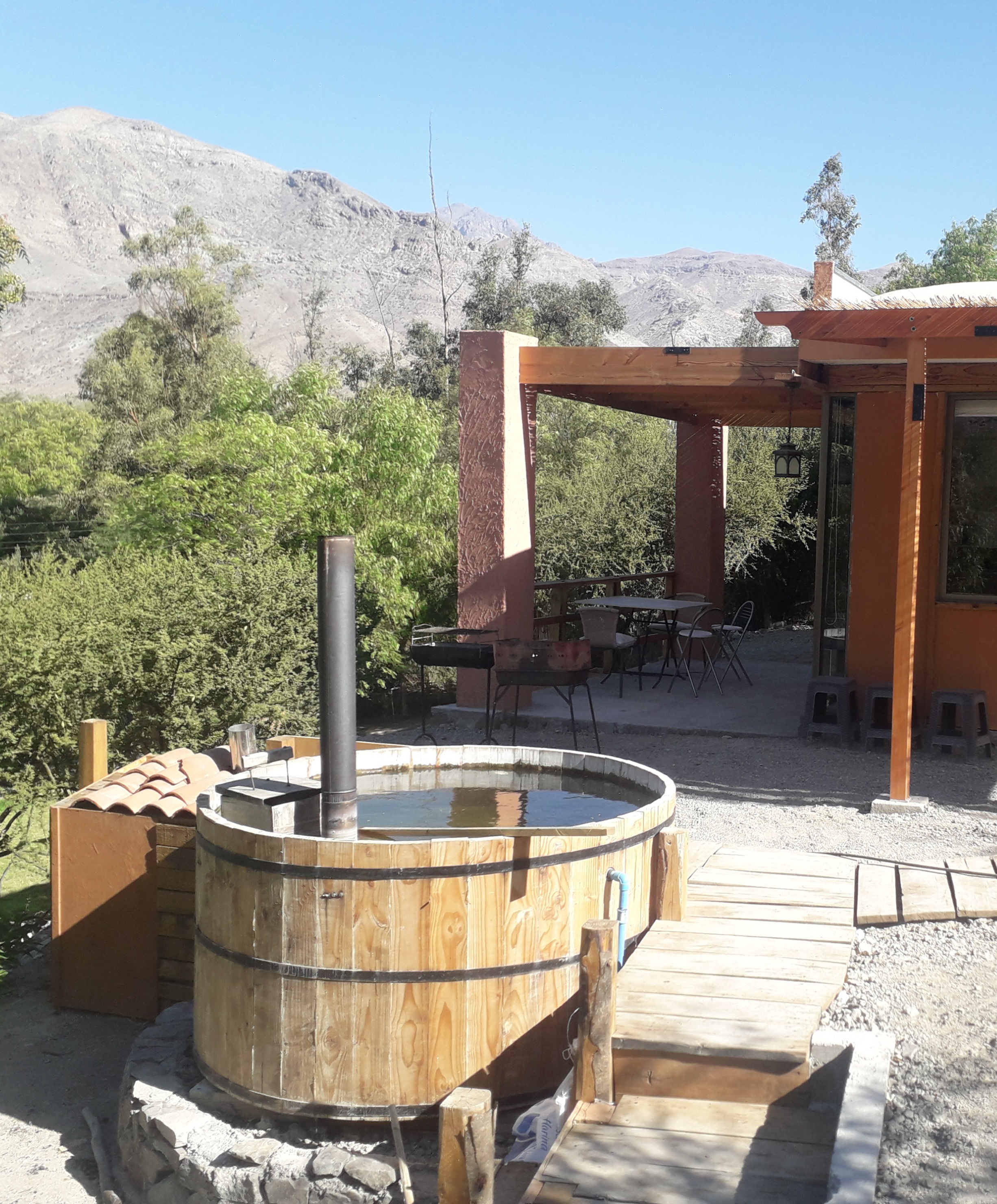 Valle del Elqui cabins with hot tub
