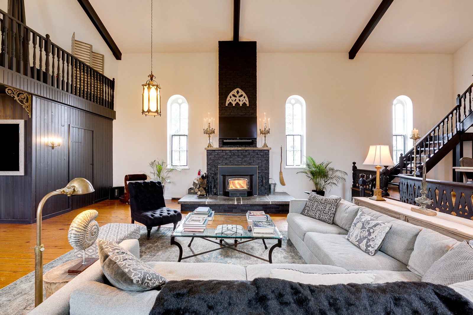 The Prince Edward County Church Houses for Rent in Ameliasburgh, Ontario, Canada Airbnb