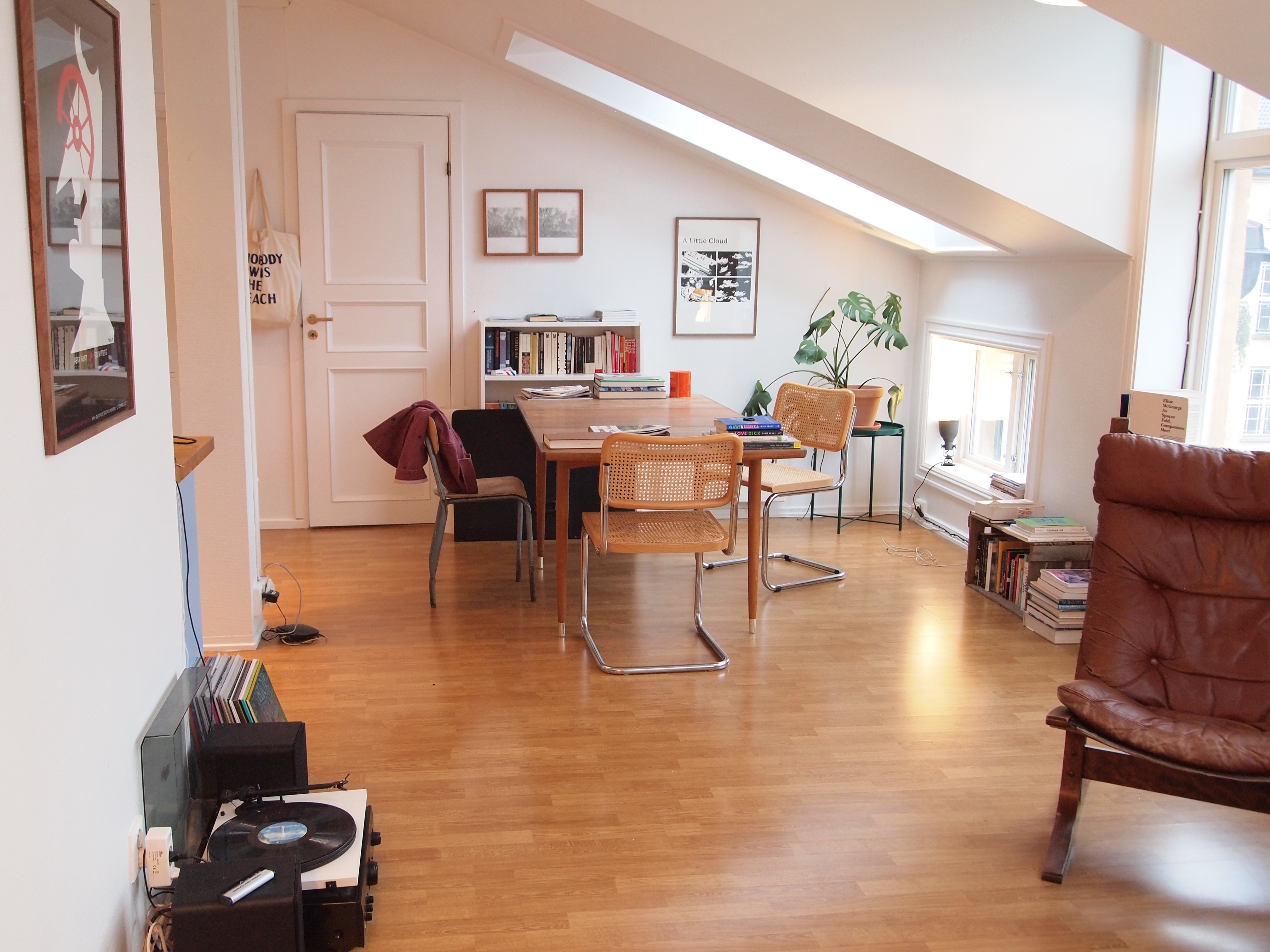 Bright loft at Grünerløkka in Grünerløkka, Oslo