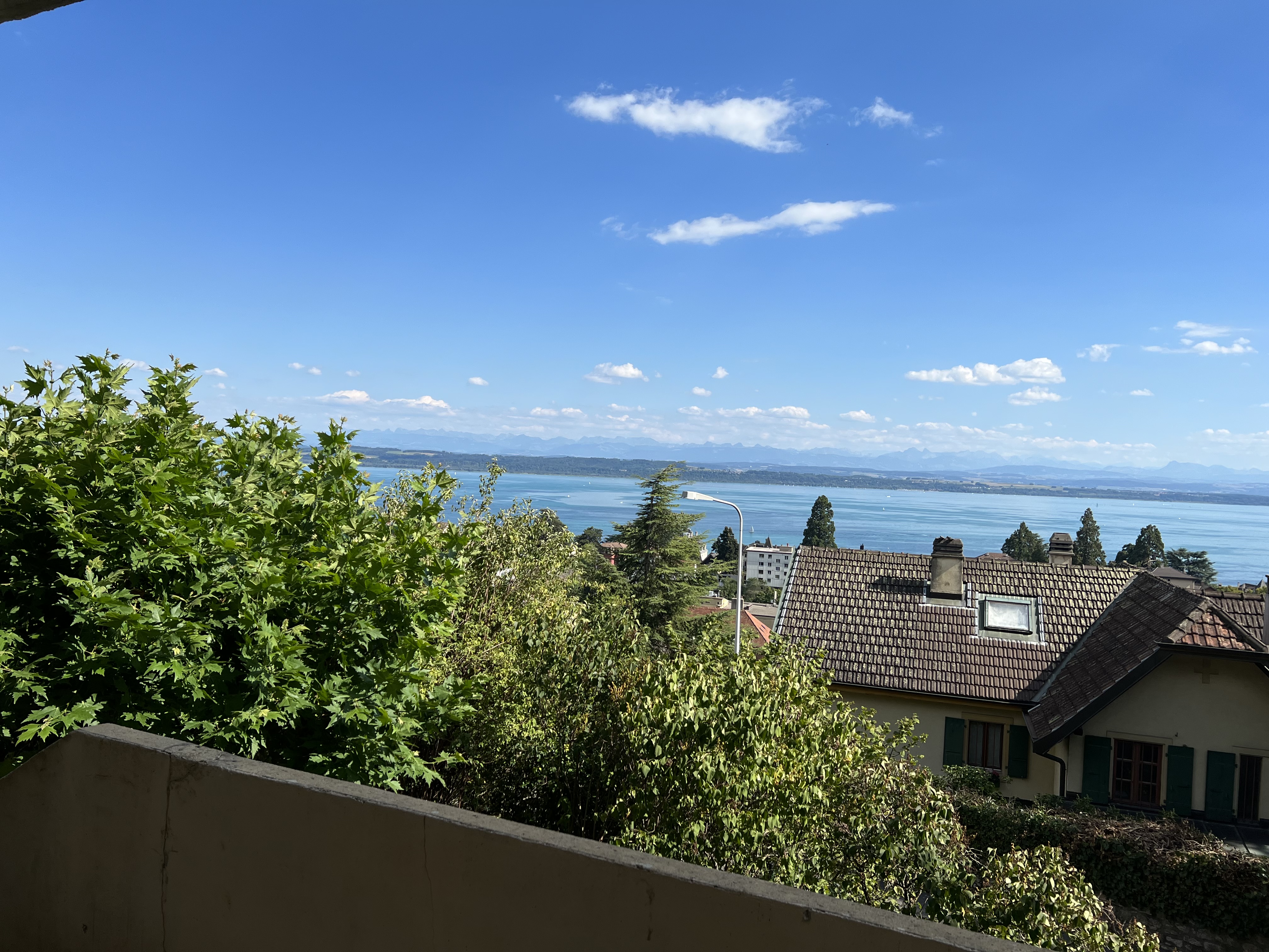 Spacious apartment with lake view on the GROUND FLOOR
