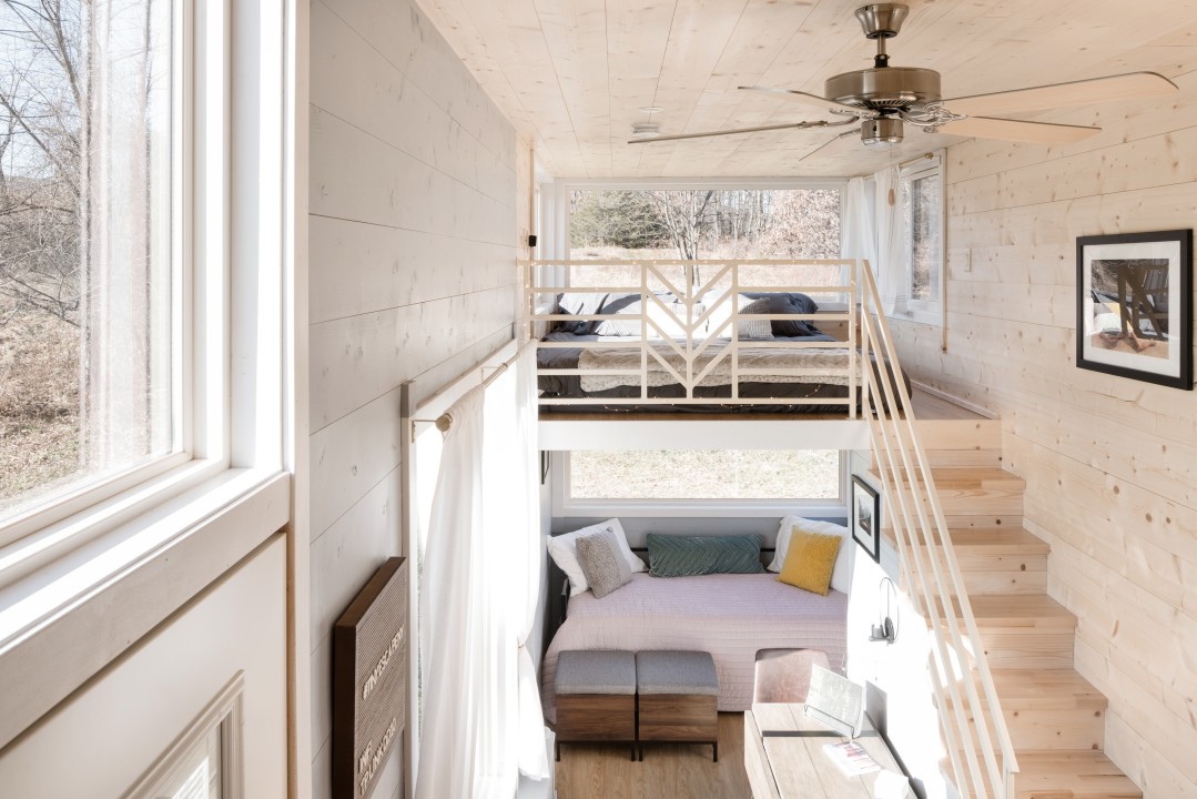 Orchard Views from a LightFilled Tiny House Tiny houses for Rent in