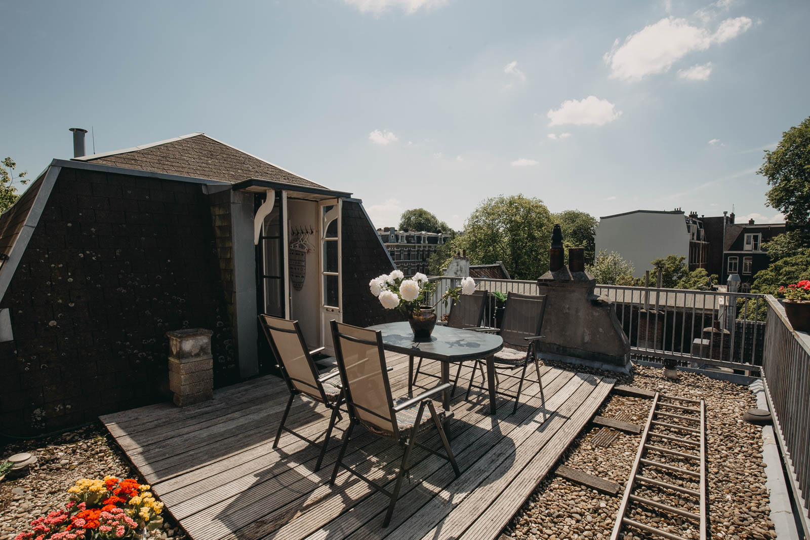 Follow you heart in Amsterdam Terrace, 4 ppl — Amsterdam stay