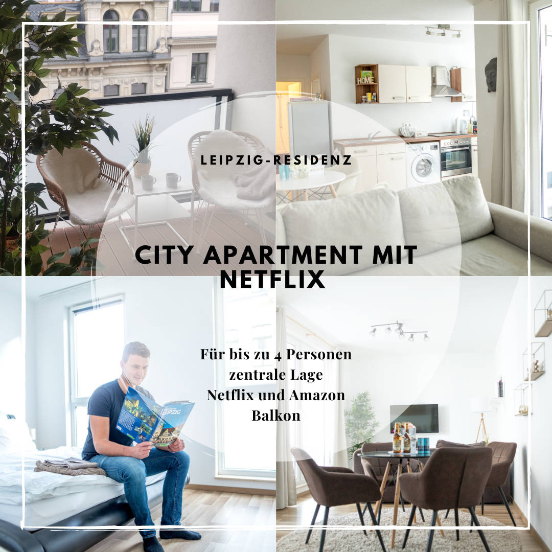 ☆Leipzig Residenz☆City Ap., Netflix, Walk to City - Wohnungen zur Miete in  Leipzig, Sachsen, Deutschland