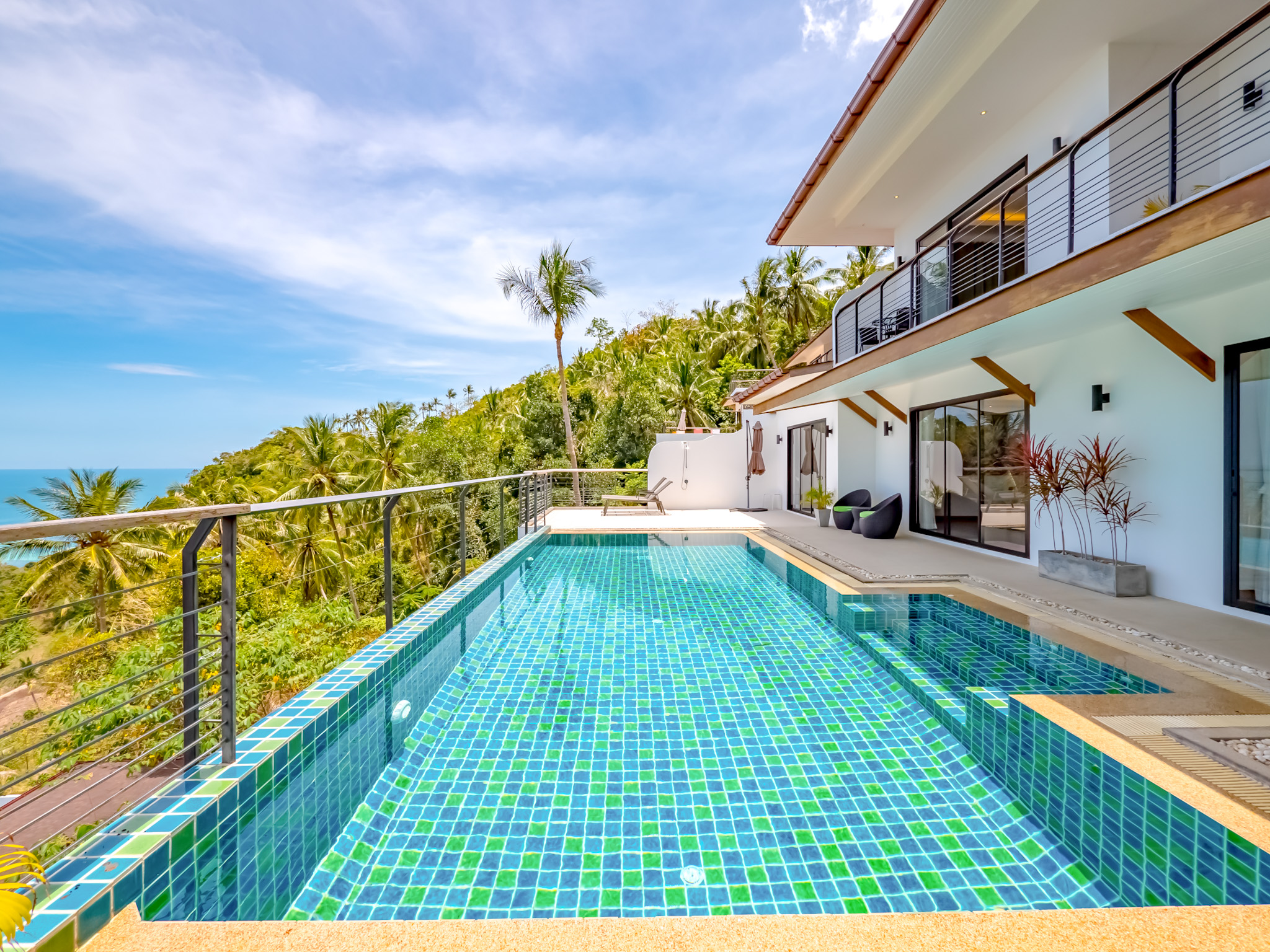 VILLA AUREA stunning sea view 5 beds  Lamai Samui