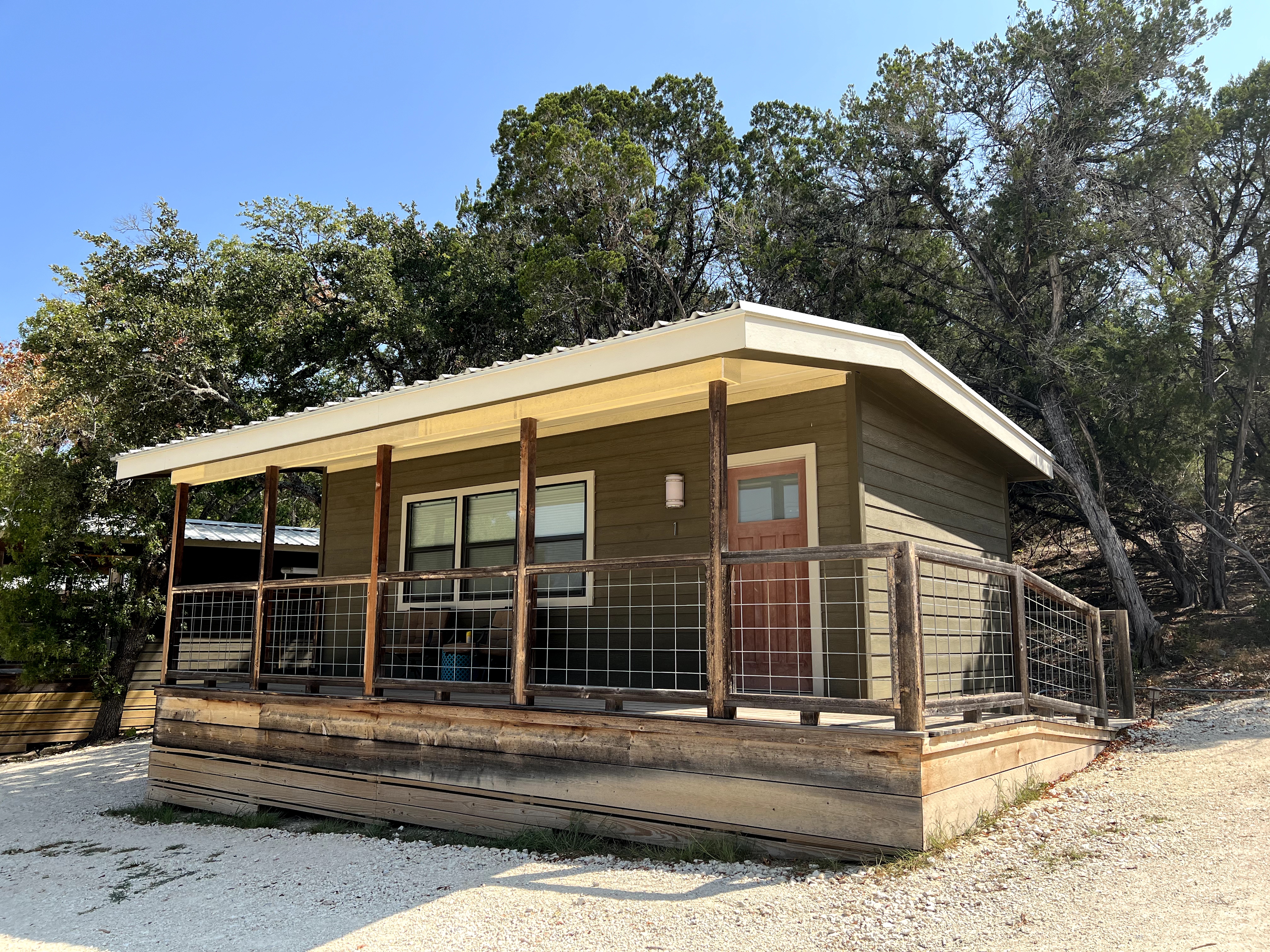 Cabin 1 at Mercer Dancehall