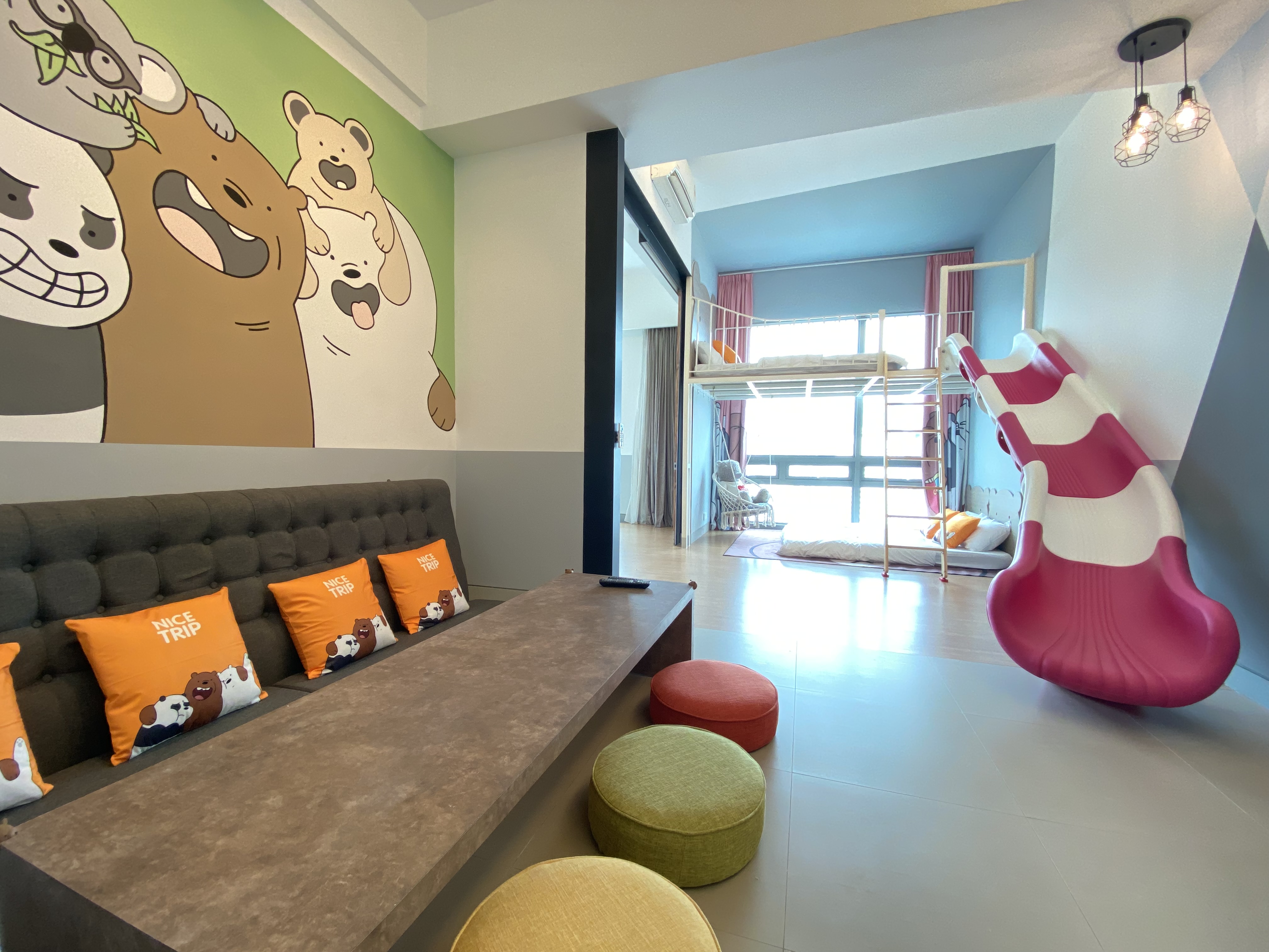 BFF P6 Kuala Lumpur Bukit Bintang Bunk Bed & Slide  Apartments for