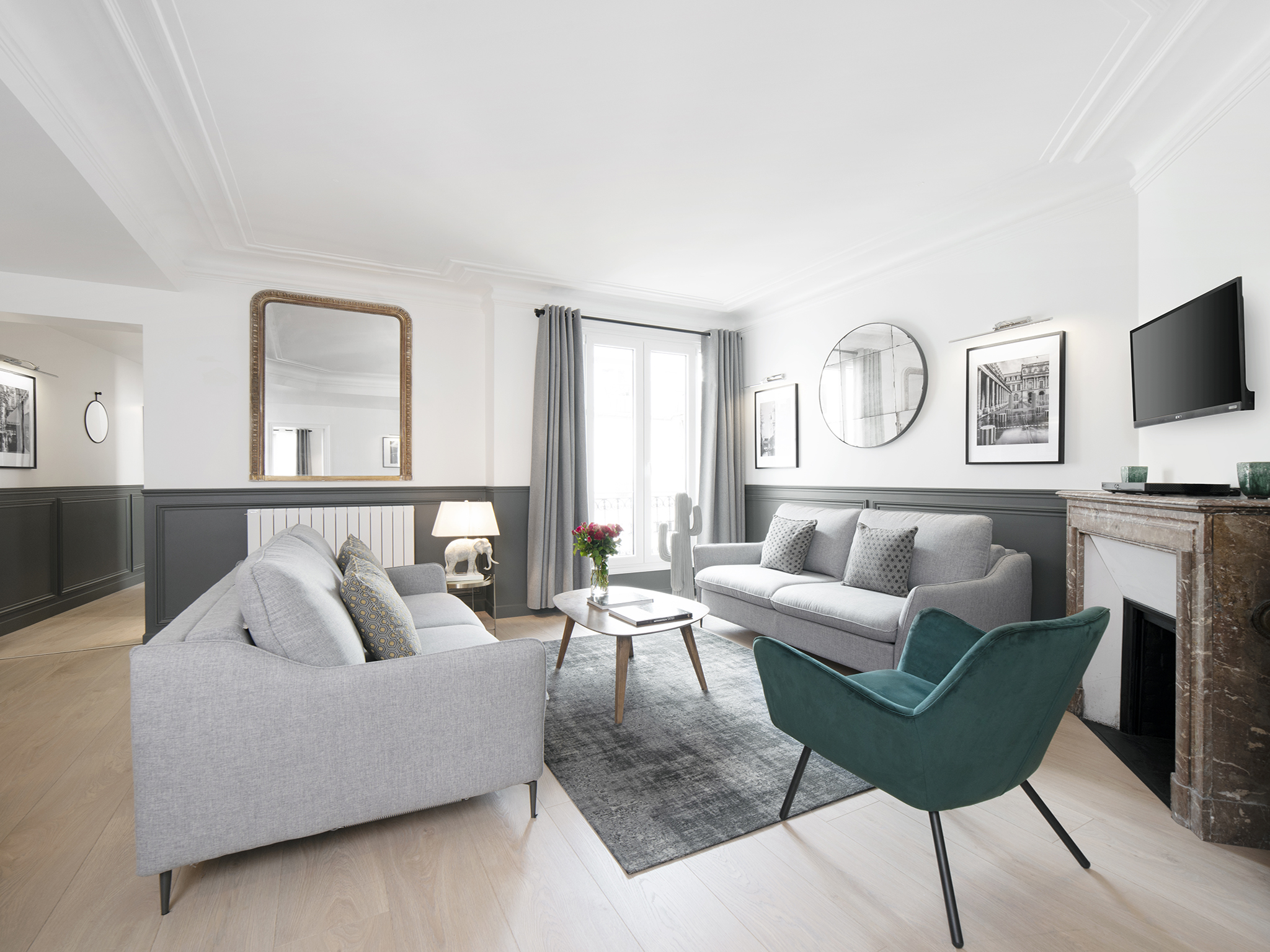 LivinParis | Luxury AC 3 Bedrooms Opera II