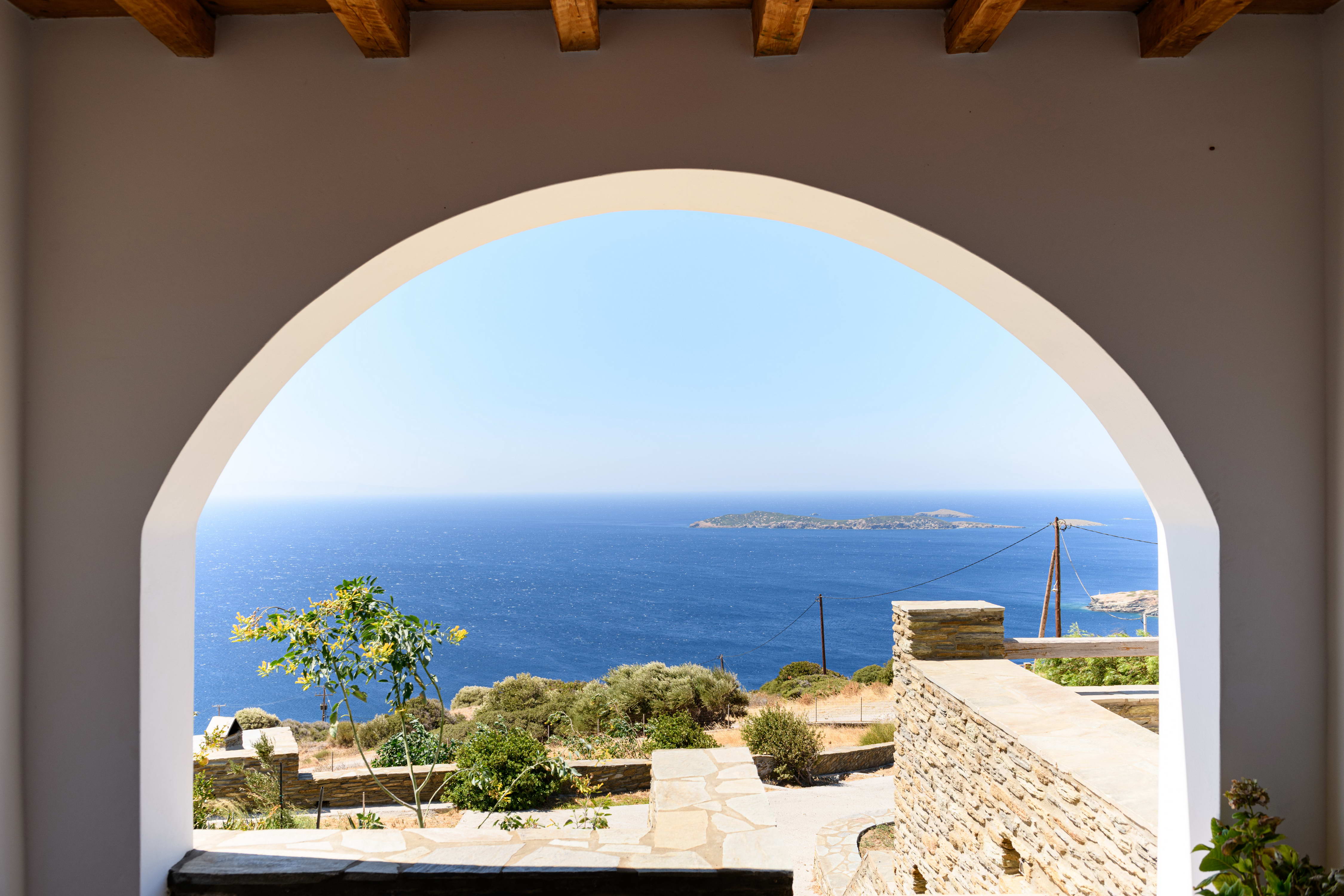 Andros Batsi Fleva Aegean View