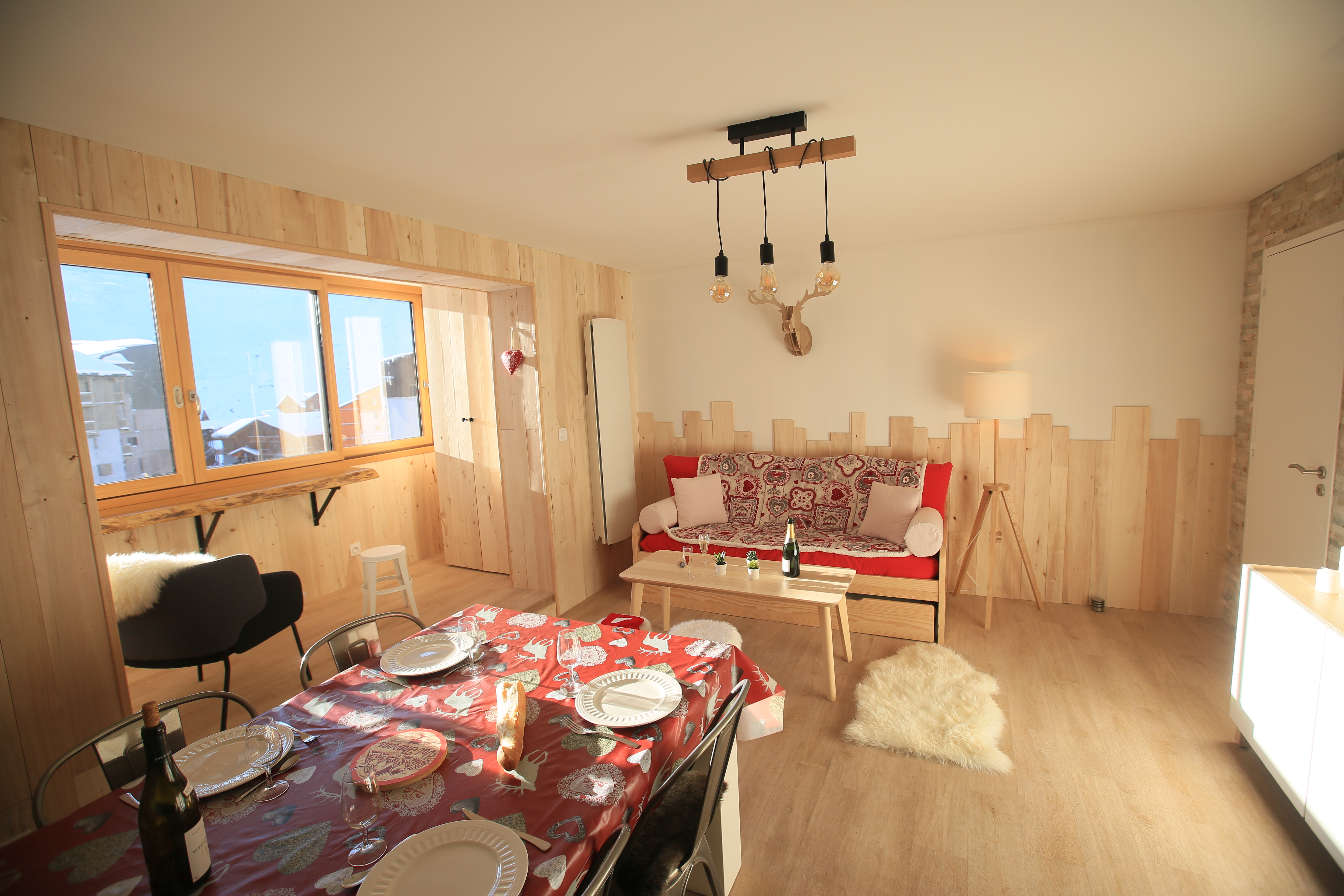VAL THORENS - DUPLEX - 6 people with panoramic views