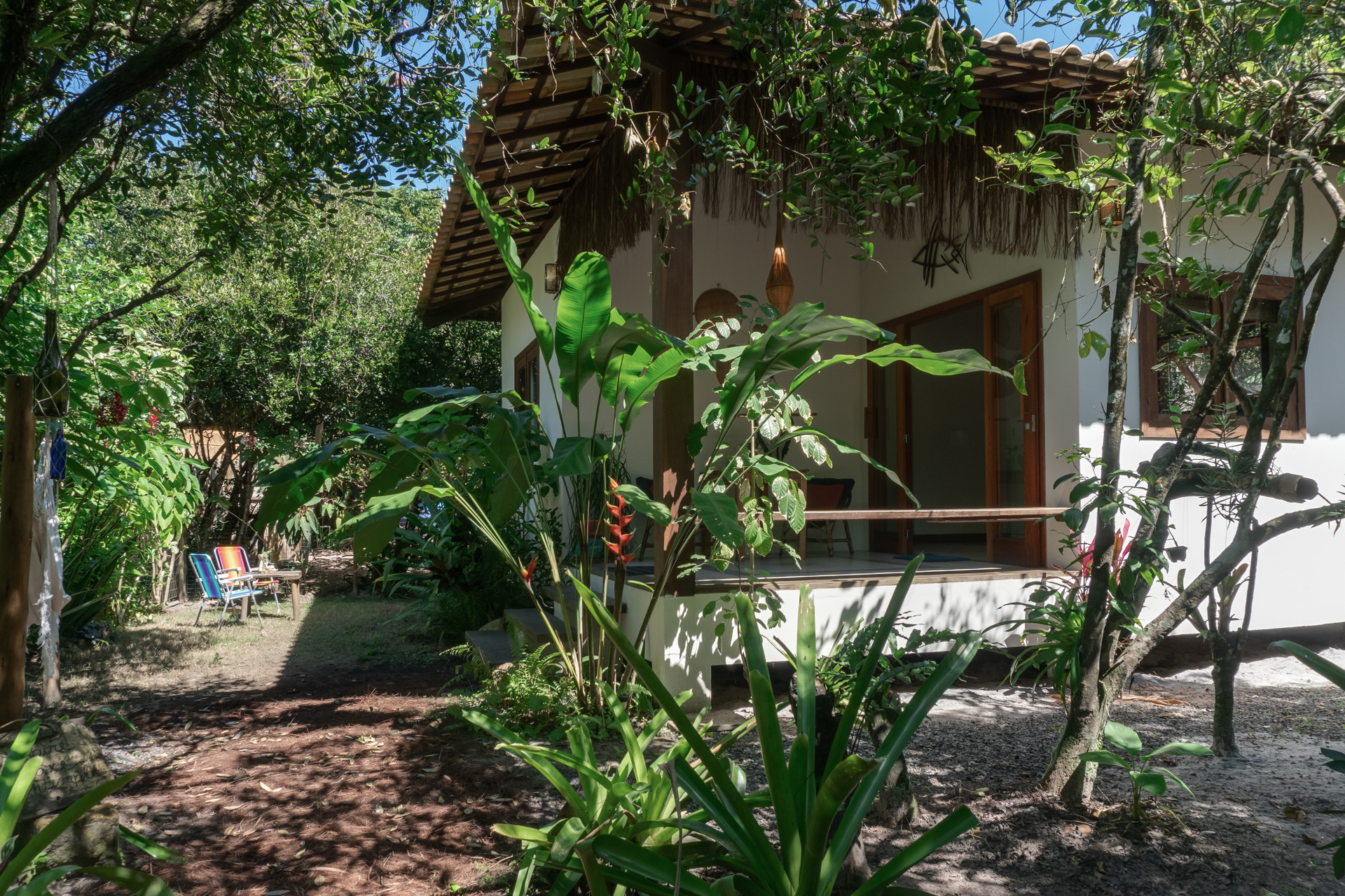 Lodge in Algodões surrounded by trees